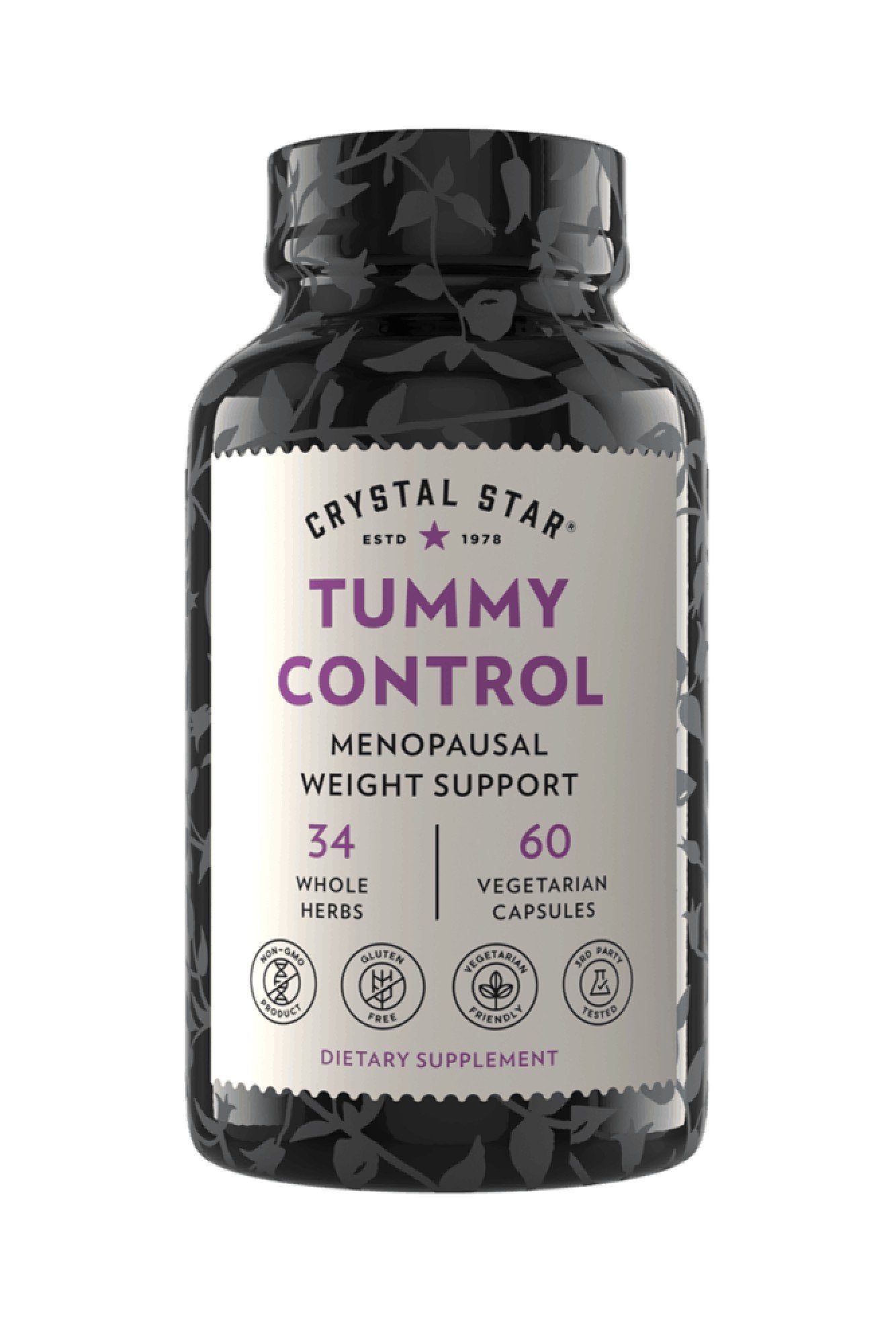 Crystal Star Tummy Control 60 VegCaps