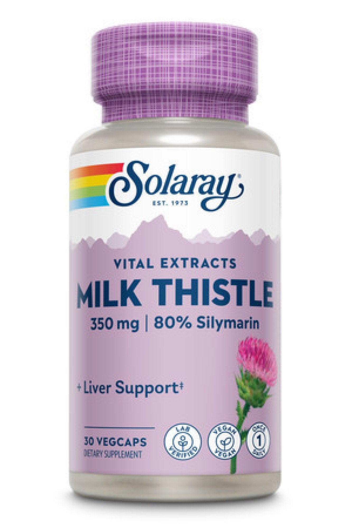 Solaray Milk Thistle One Daily 30 Capsule