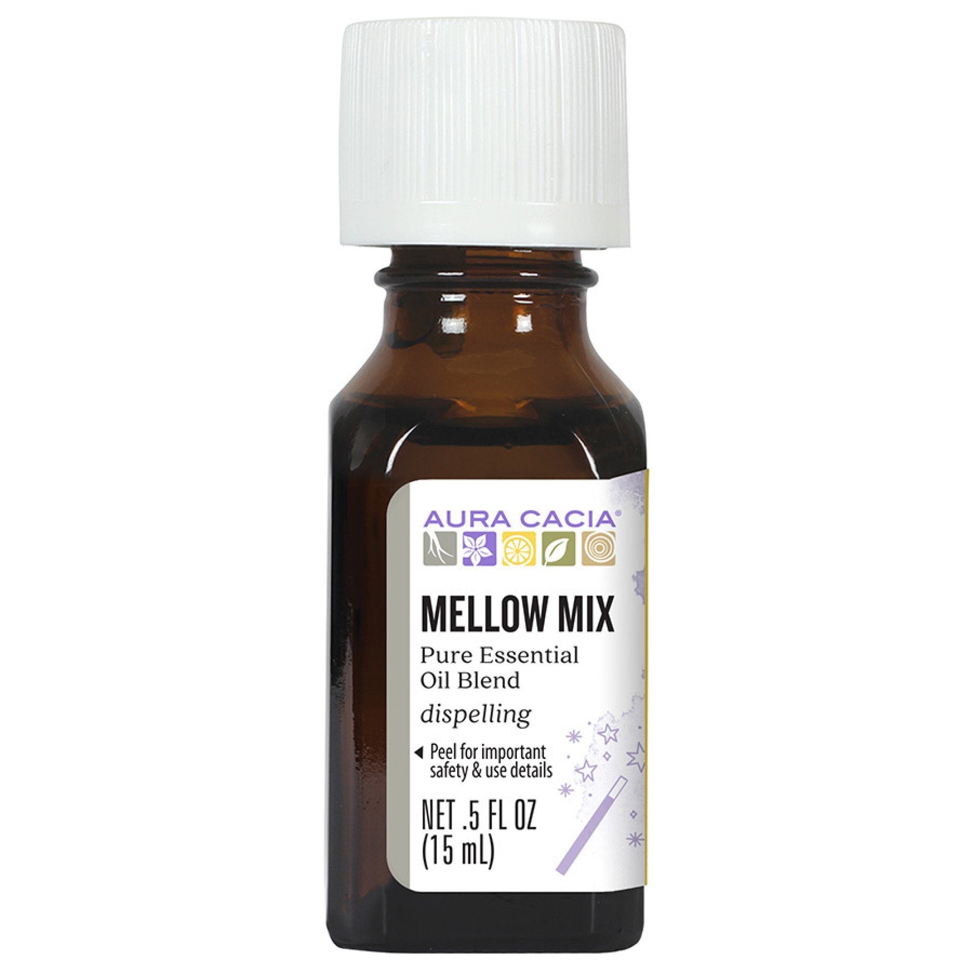 Aura Cacia Essential Solutions Mellow Mix 0.5 oz Oil