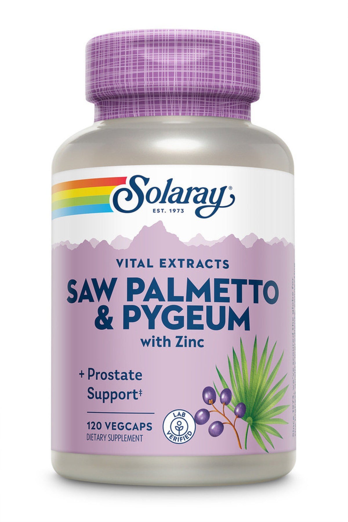 Solaray Saw Palmetto &amp; Pygeum 120 Capsule