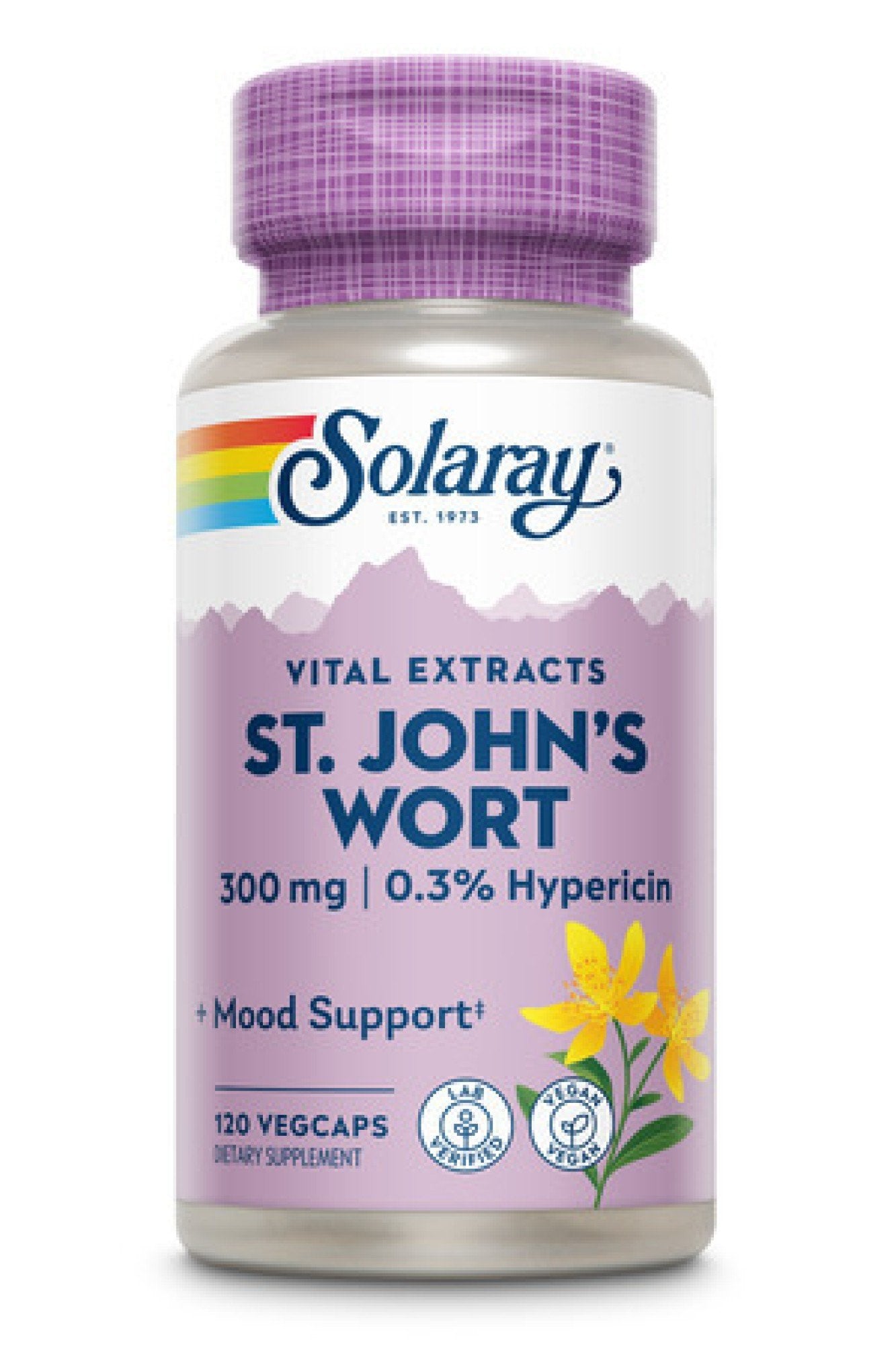 Solaray St. John's Wort 300mg 120 Capsule