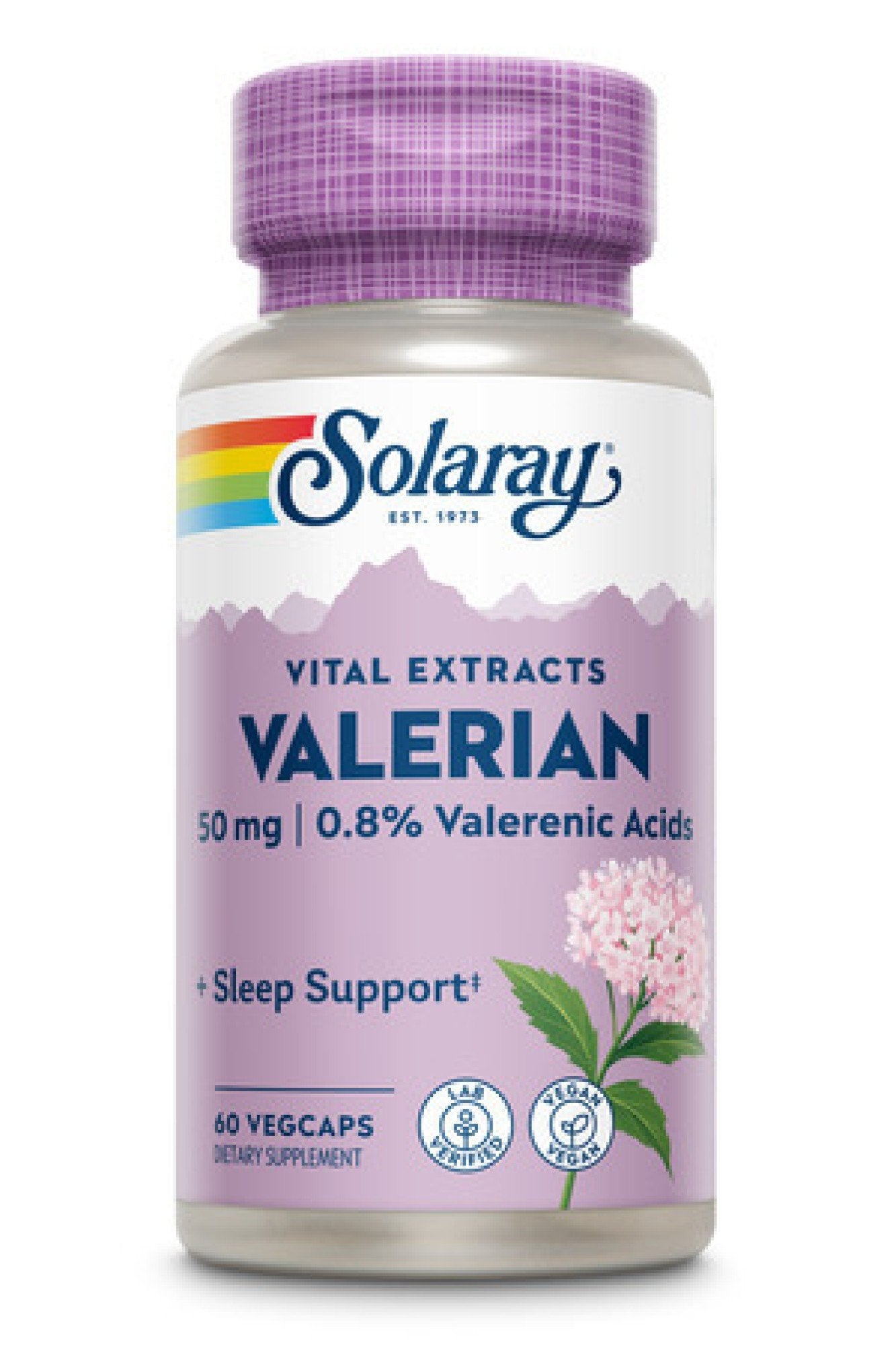 Solaray Valerian Root Extract 50mg 60 Capsule