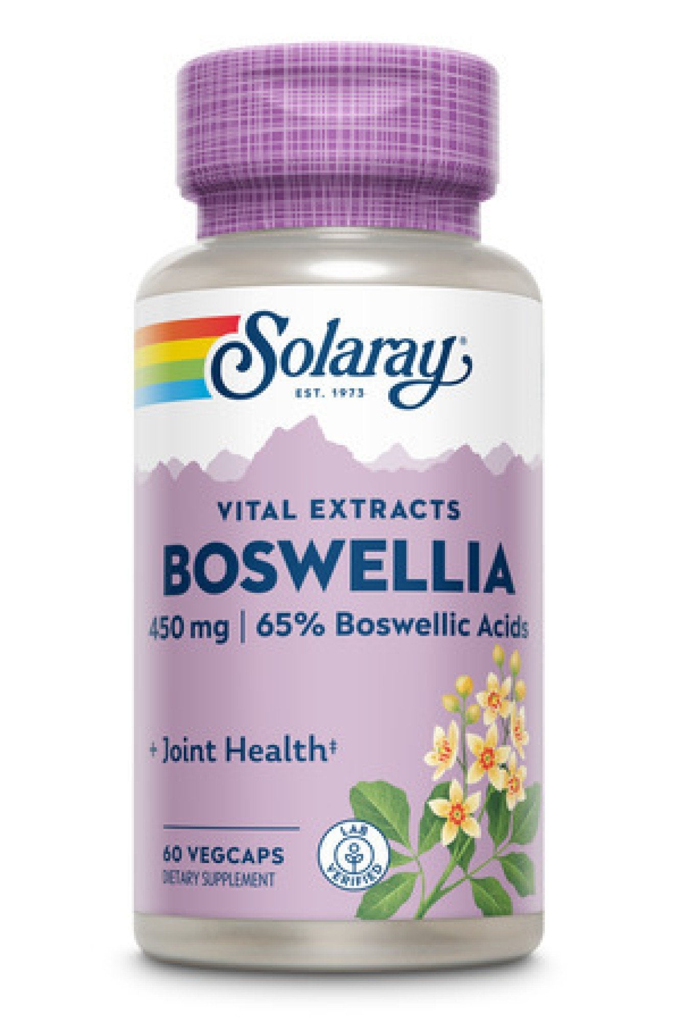 Solaray Boswellia Resin Extract (Ayurvedic) 60 Capsule