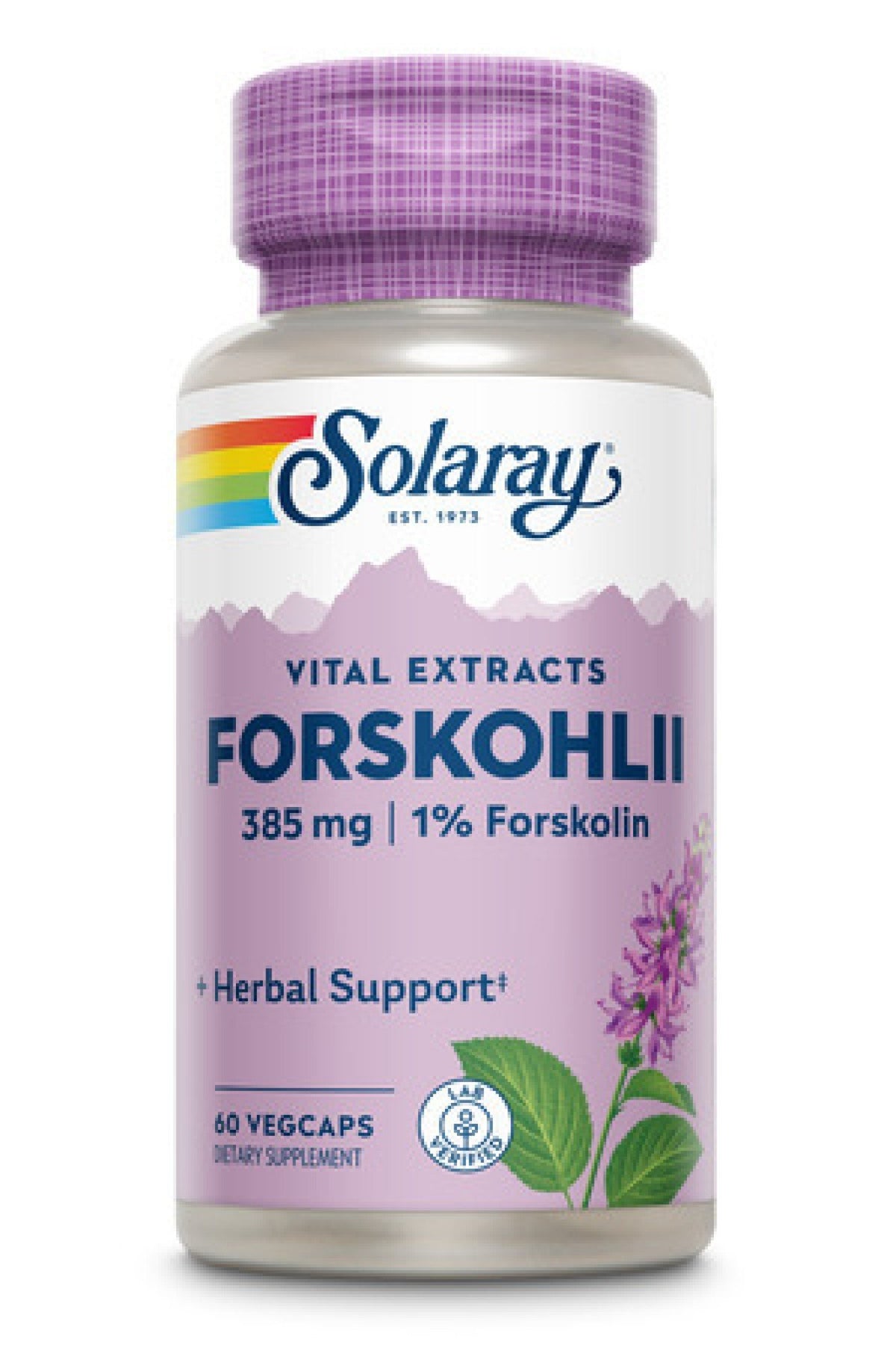 Solaray Forskohlii Root Extract 385mg Ayurvedic 60 Capsule