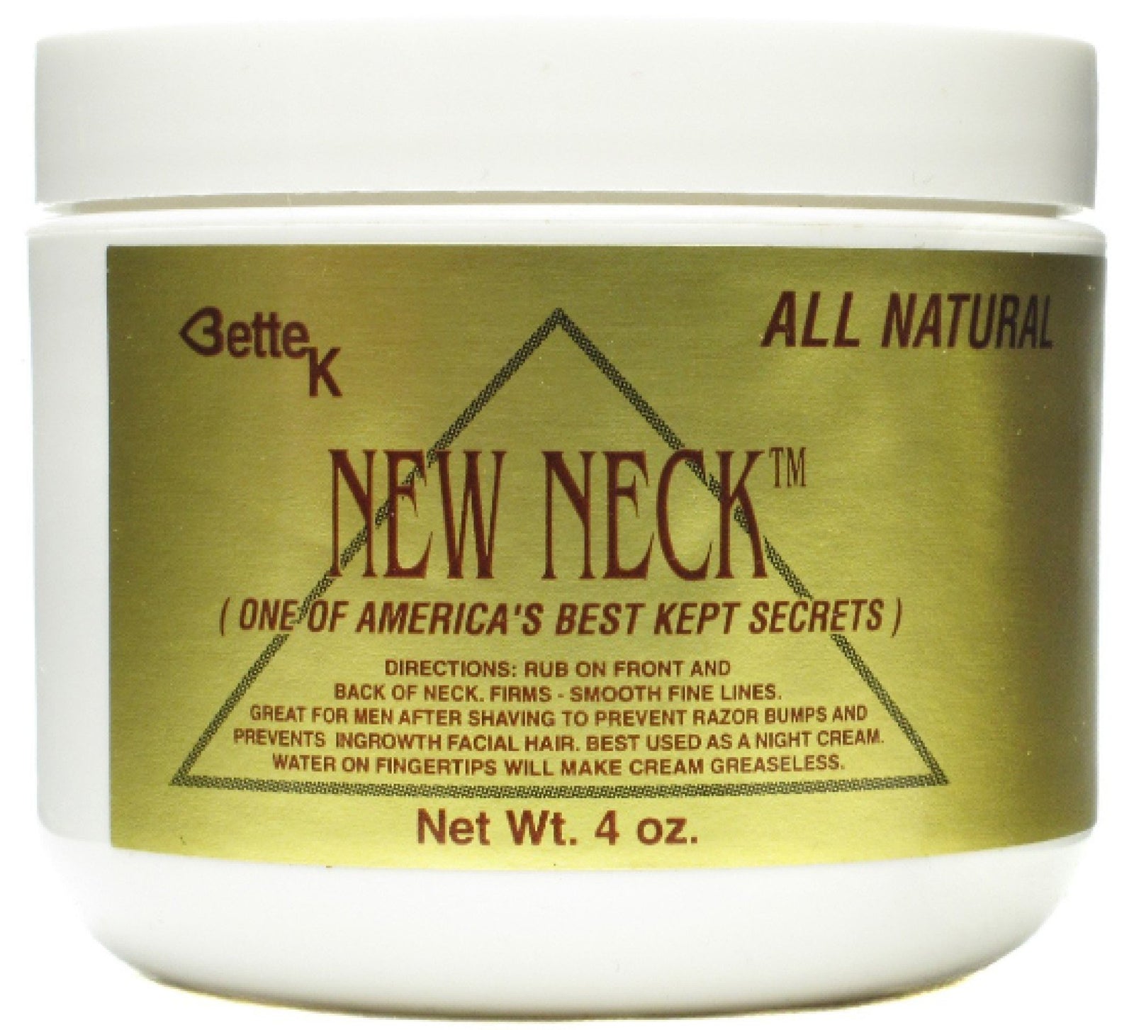 Bette K's New Neck 4 oz Cream