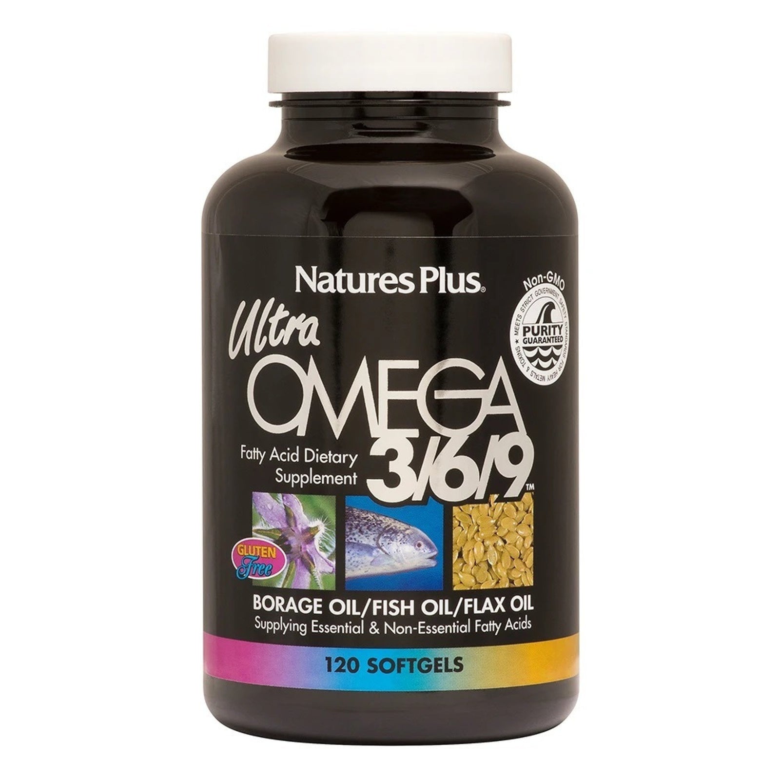 Nature's Plus Ultra Omega 3/6/9 1200 mg 120 Softgel