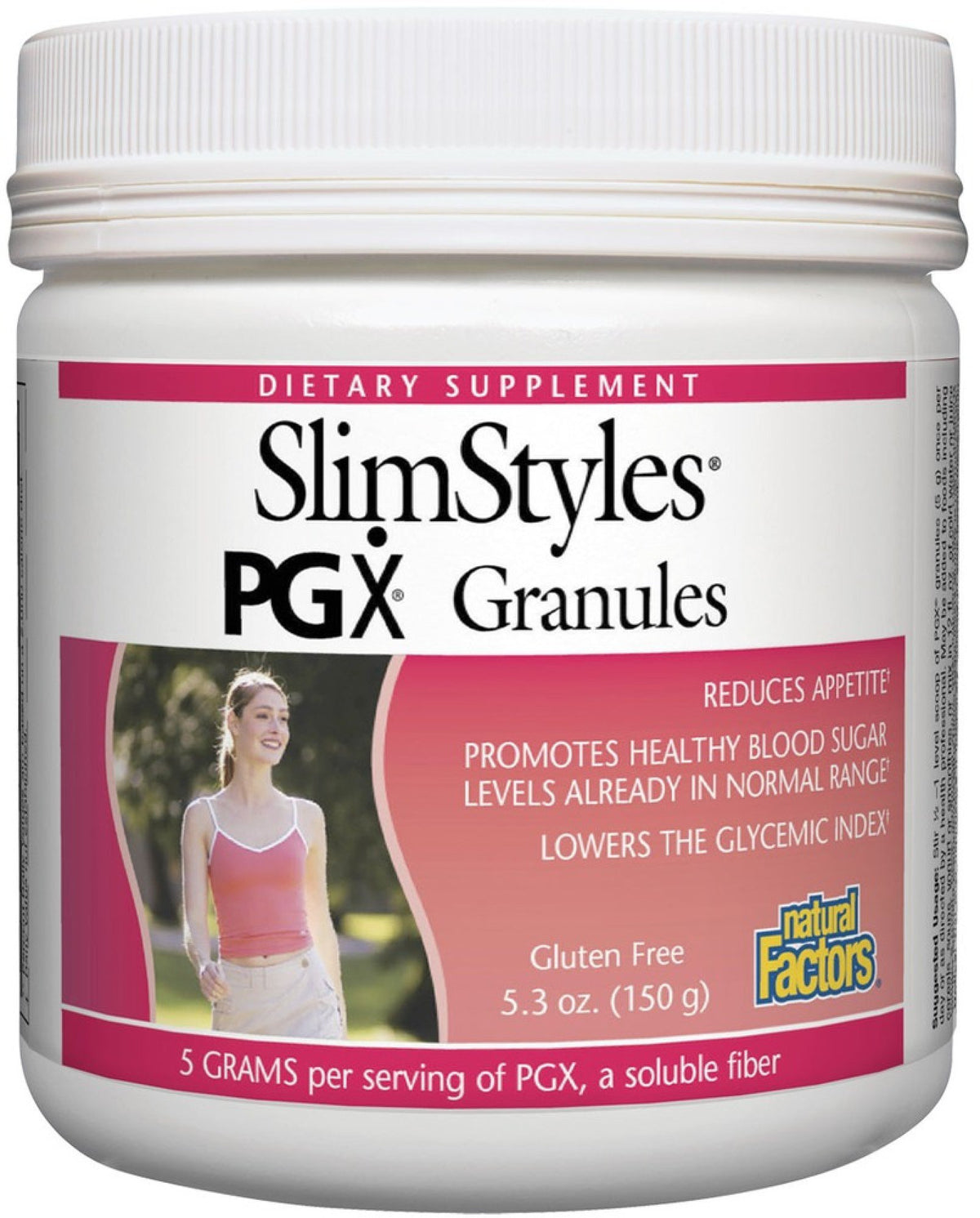 Natural Factors Slimstyles PGX Granules 5.3 oz Granule