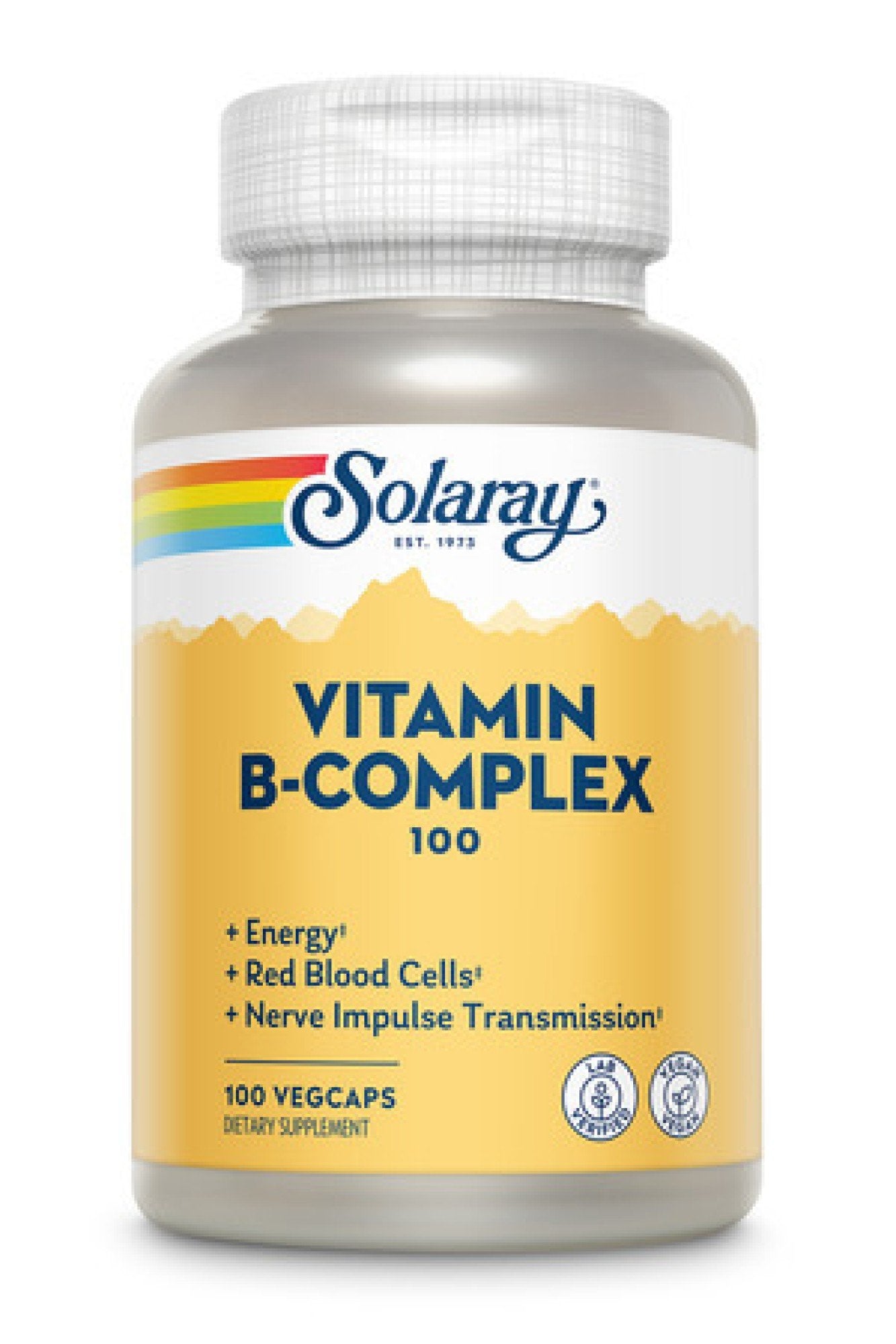 Solaray B-Complex 100 100 VegCap