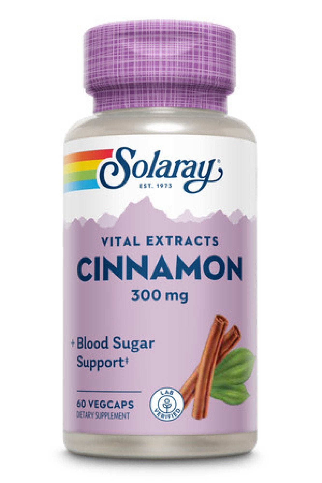 Solaray Cinnamon Bark Extract 60 VegCap