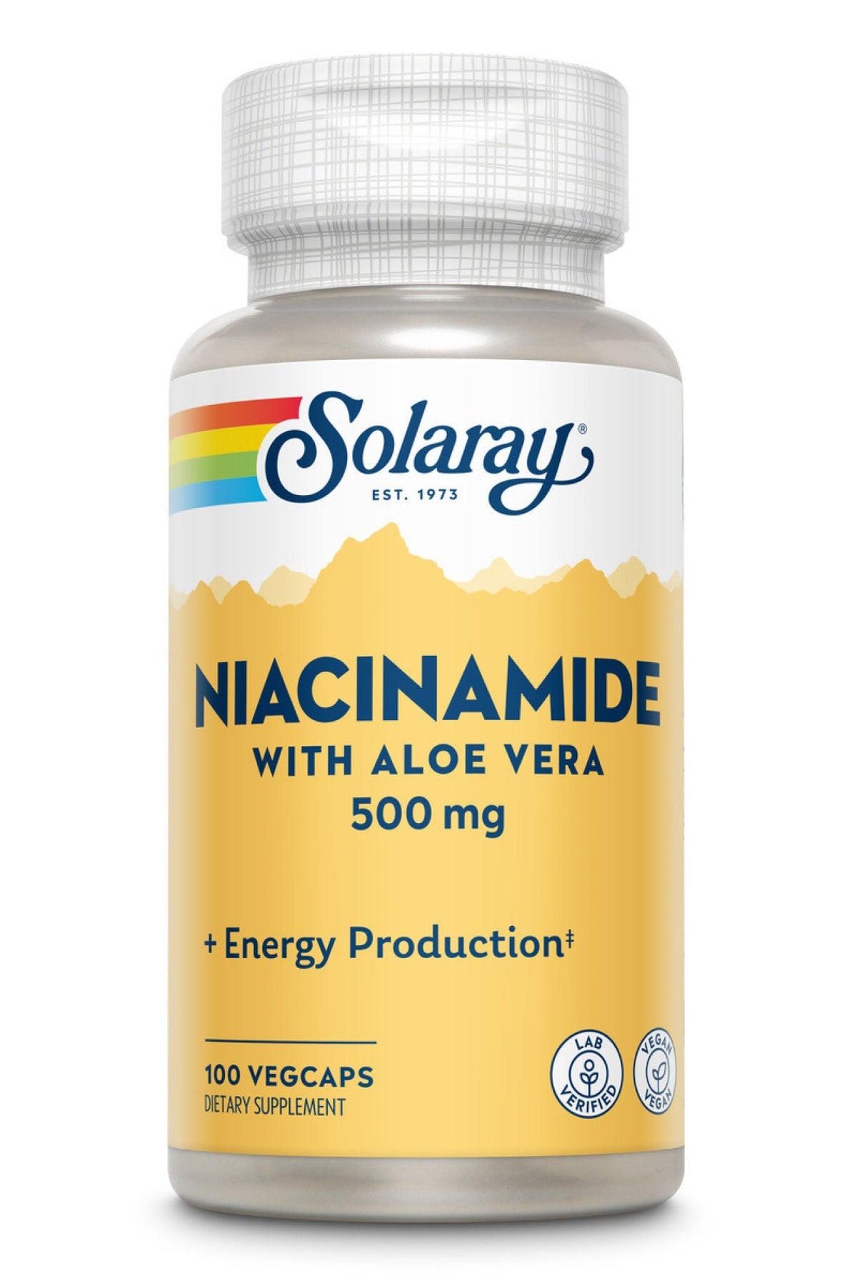 Solaray Niacinamide 500mg 100 VegCaps