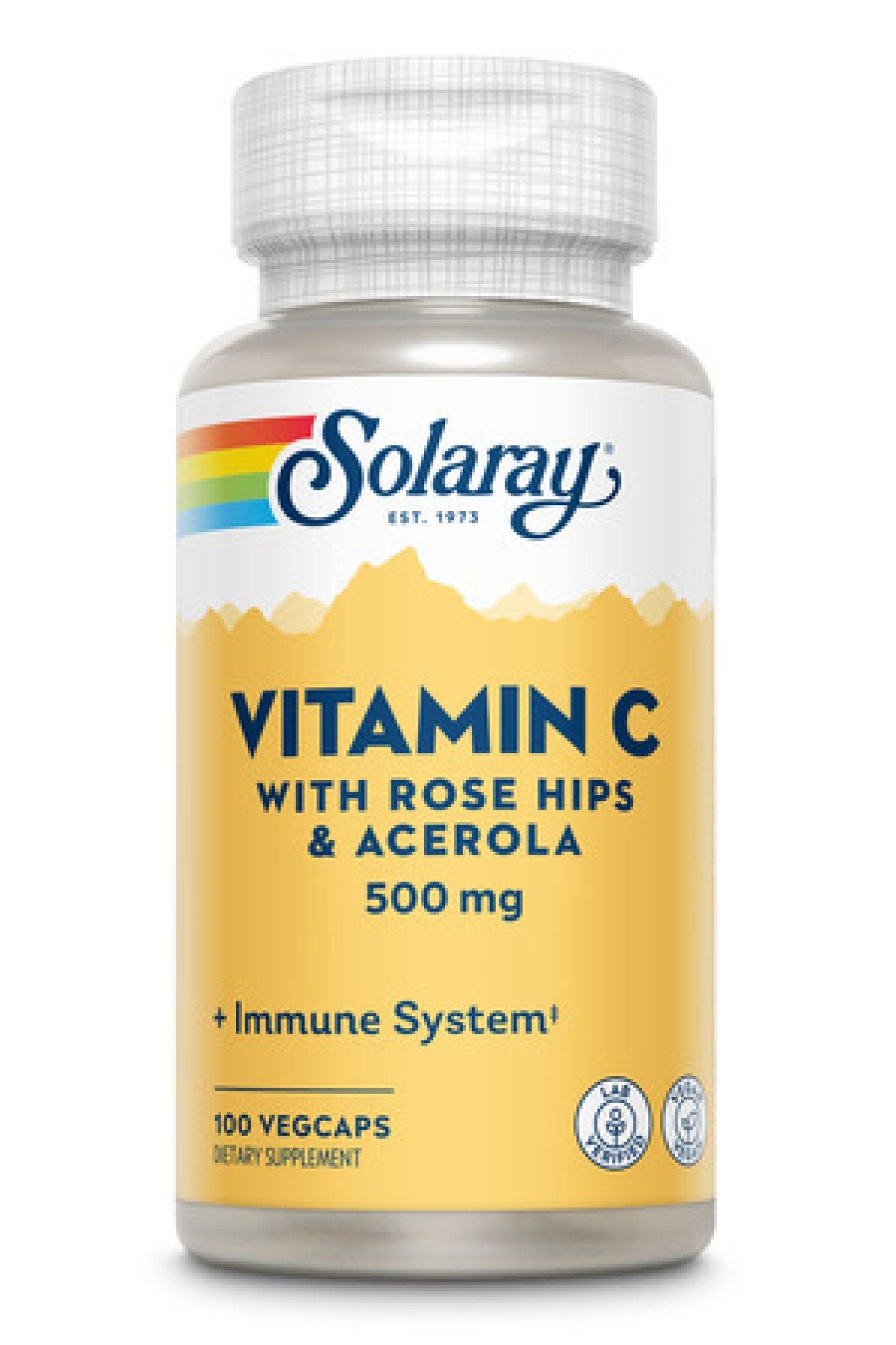 Solaray Buffered Vitamin C 500mg 100 Capsule