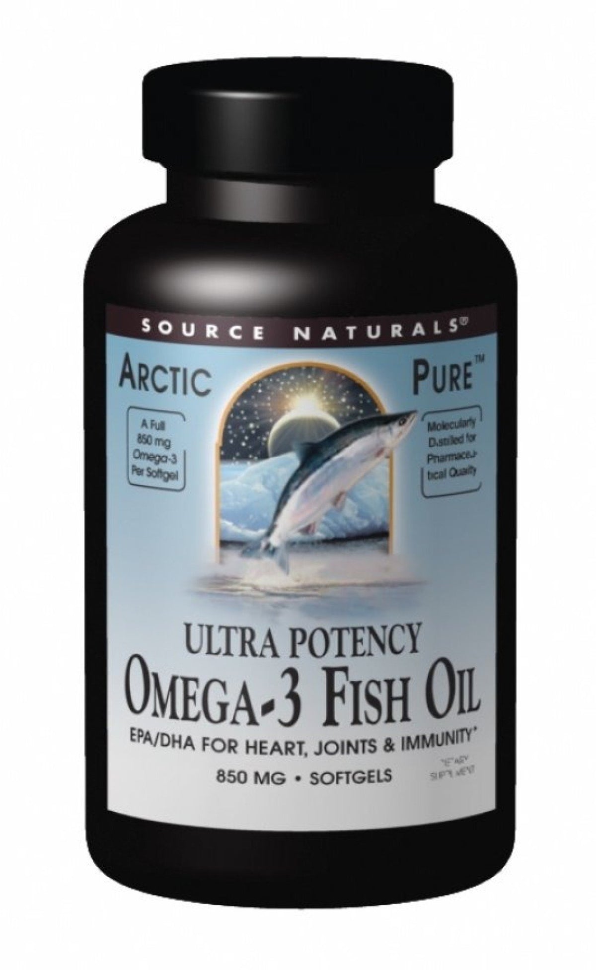 Source Naturals, Inc. ArcticPure Ultra Potency Omega-3 Fish Oil 120 Softgel