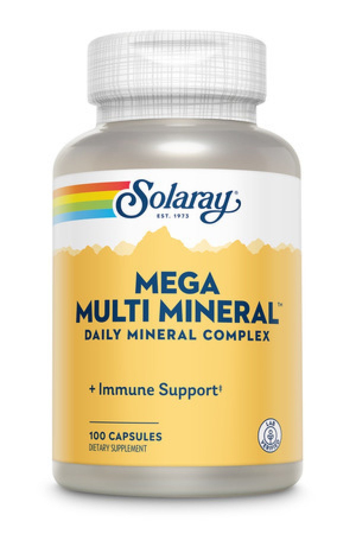 Solaray Mega Multi Mineral 100 VegCaps