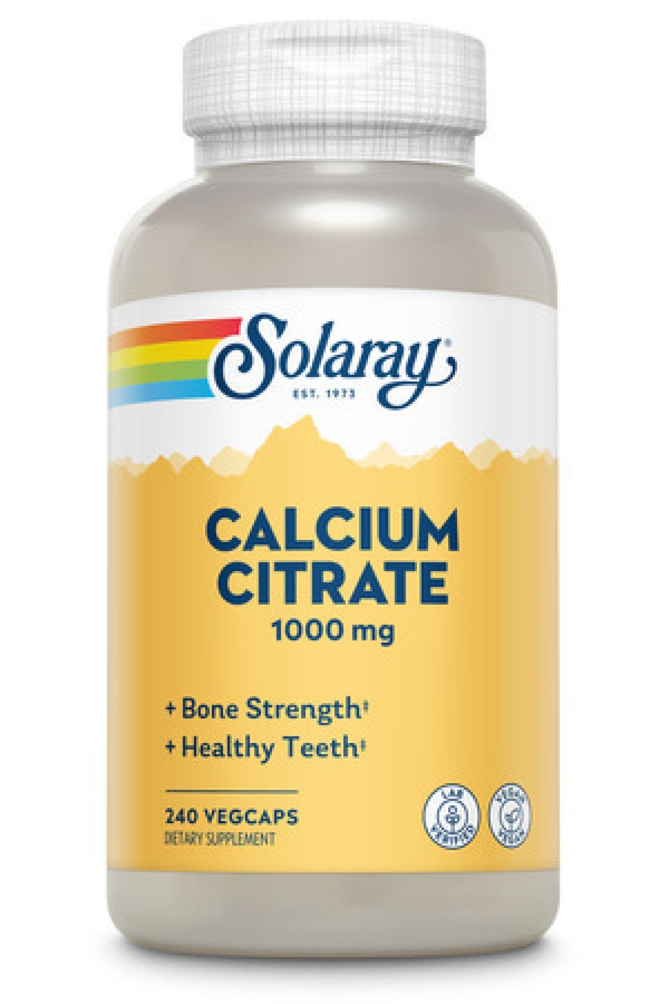 Solaray Calcium Citrate Complex 240 VegCaps