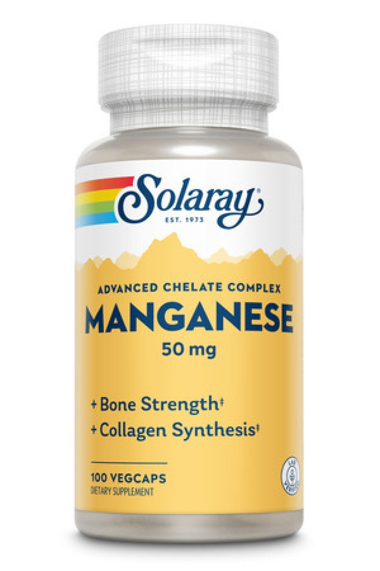 Solaray Manganese 50mg 100 Capsule