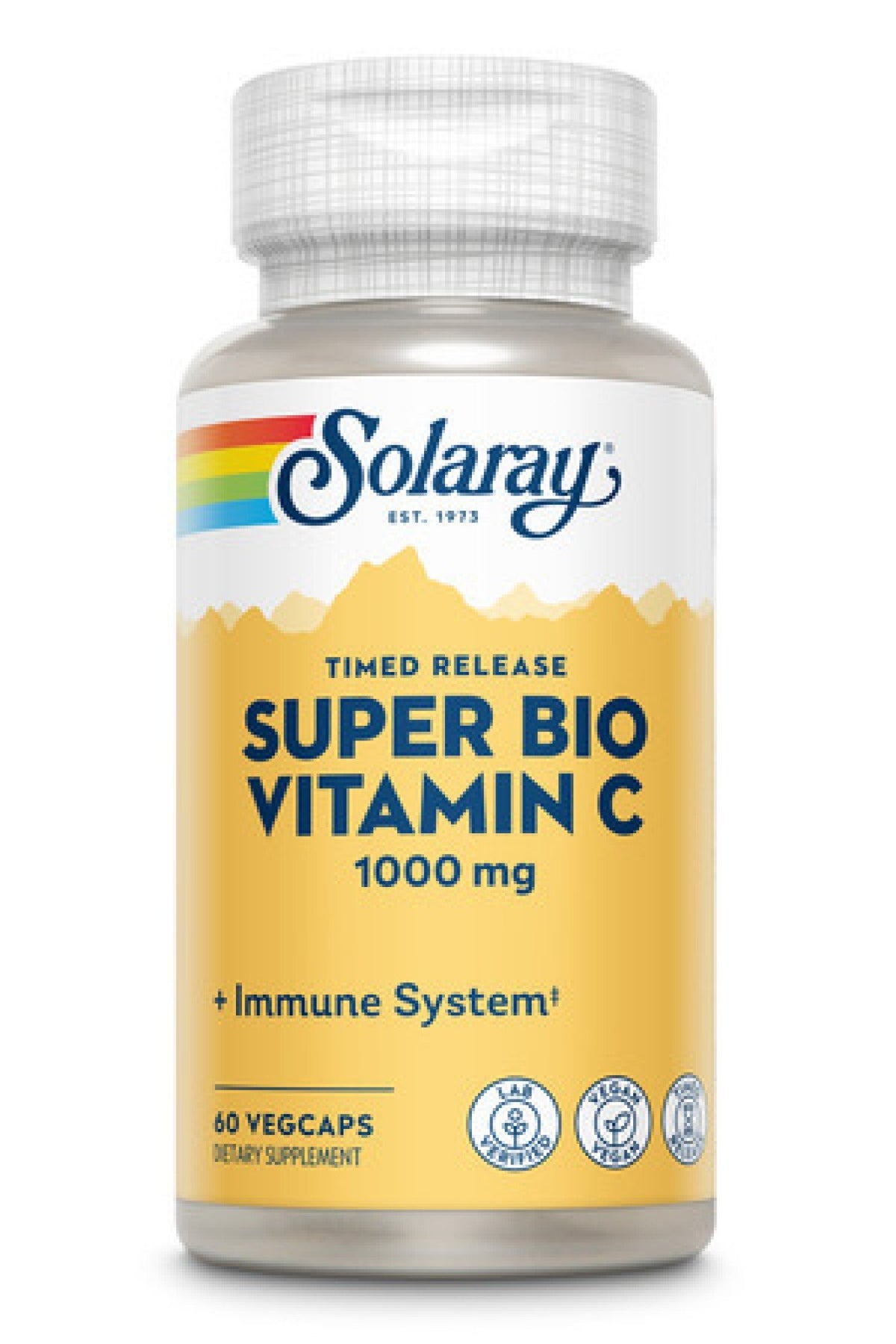 Solaray Super Bio C 60 VegCap