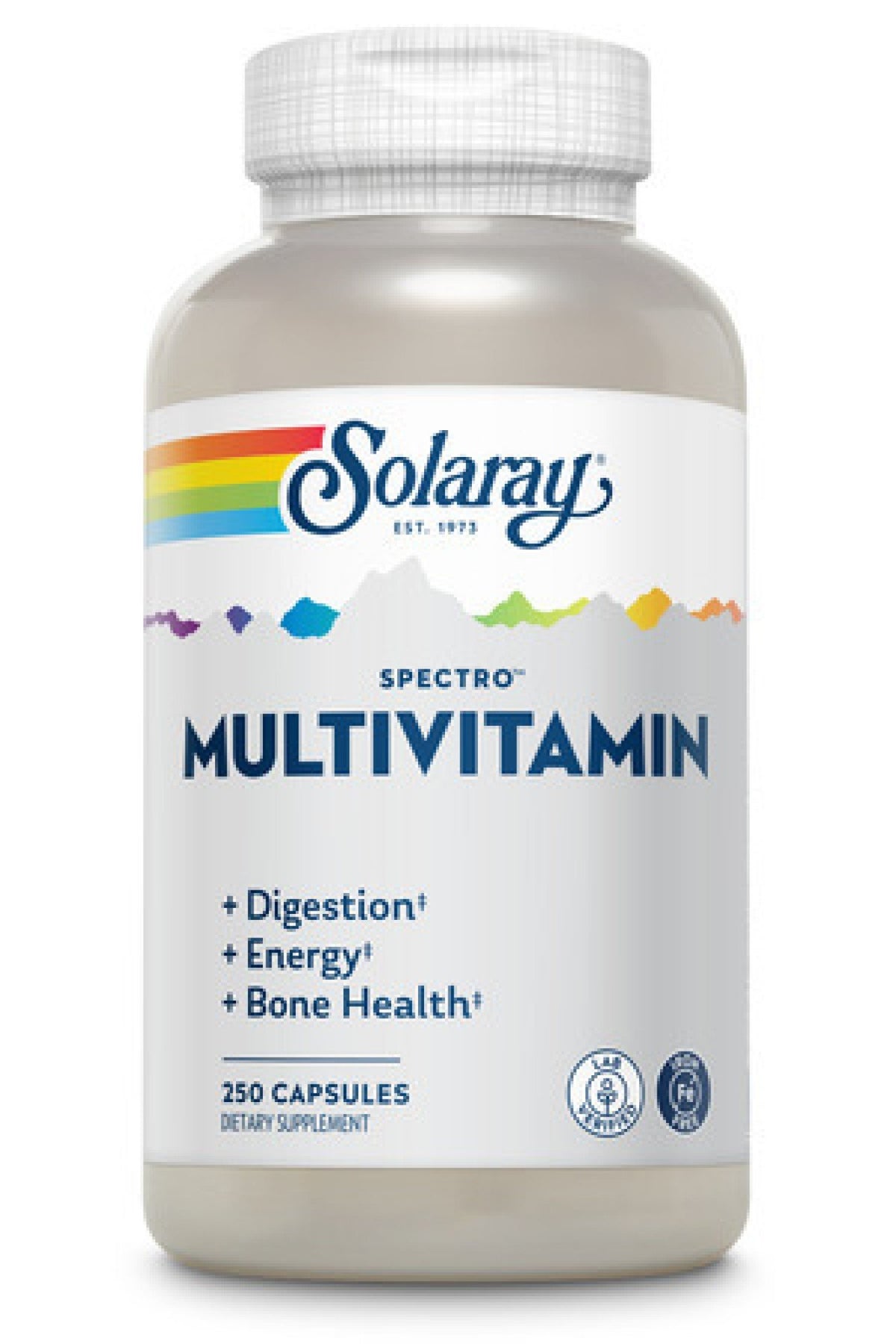 Solaray Iron-Free Spectro Multi-Vita-Min 250 Capsule