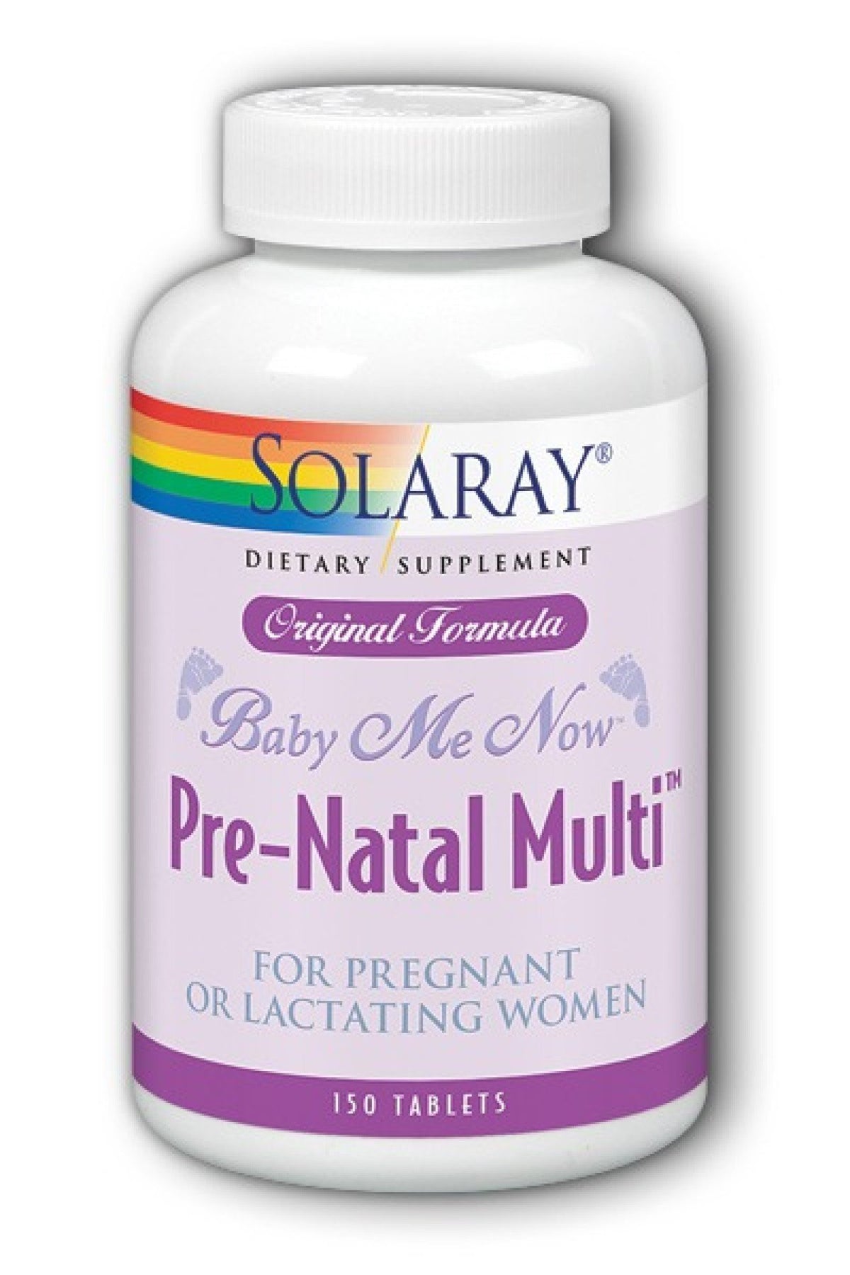 Solaray Baby-Me-Now Prenatal Original Formula 150 Tablet