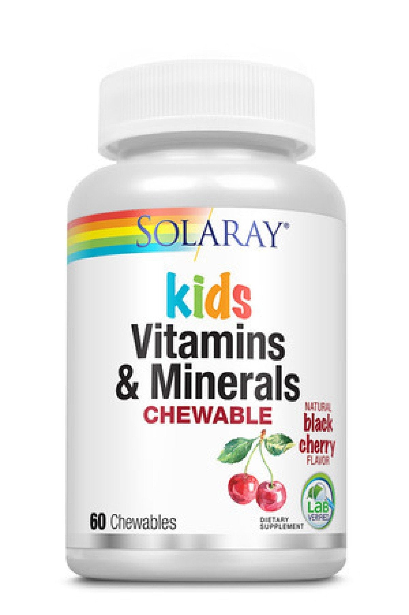 Solaray Children's Chewable Vitamins & Minerals 60 Chewable