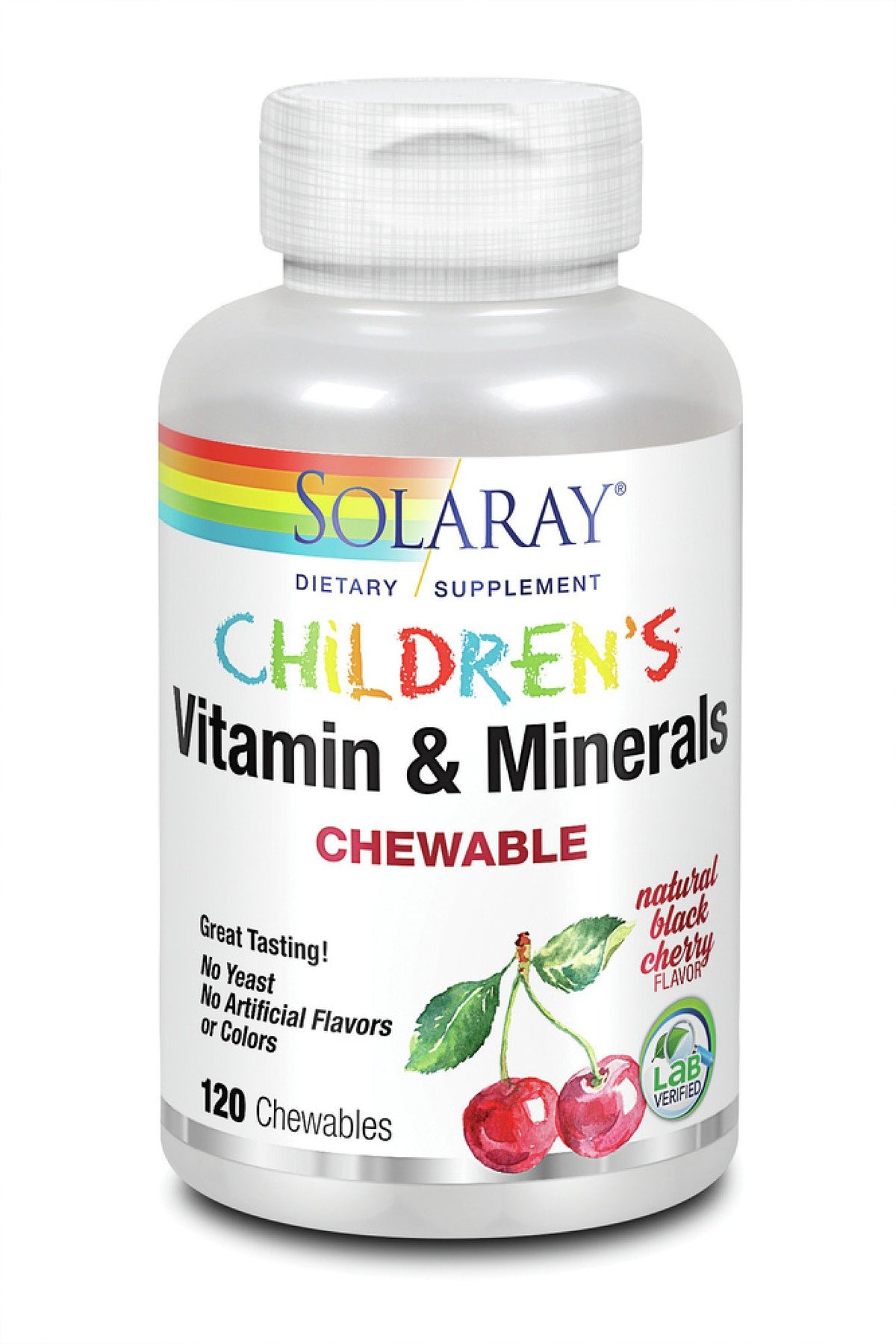 Solaray Children&#39;s Chewable Vitamins &amp; Minerals 120 Chewable