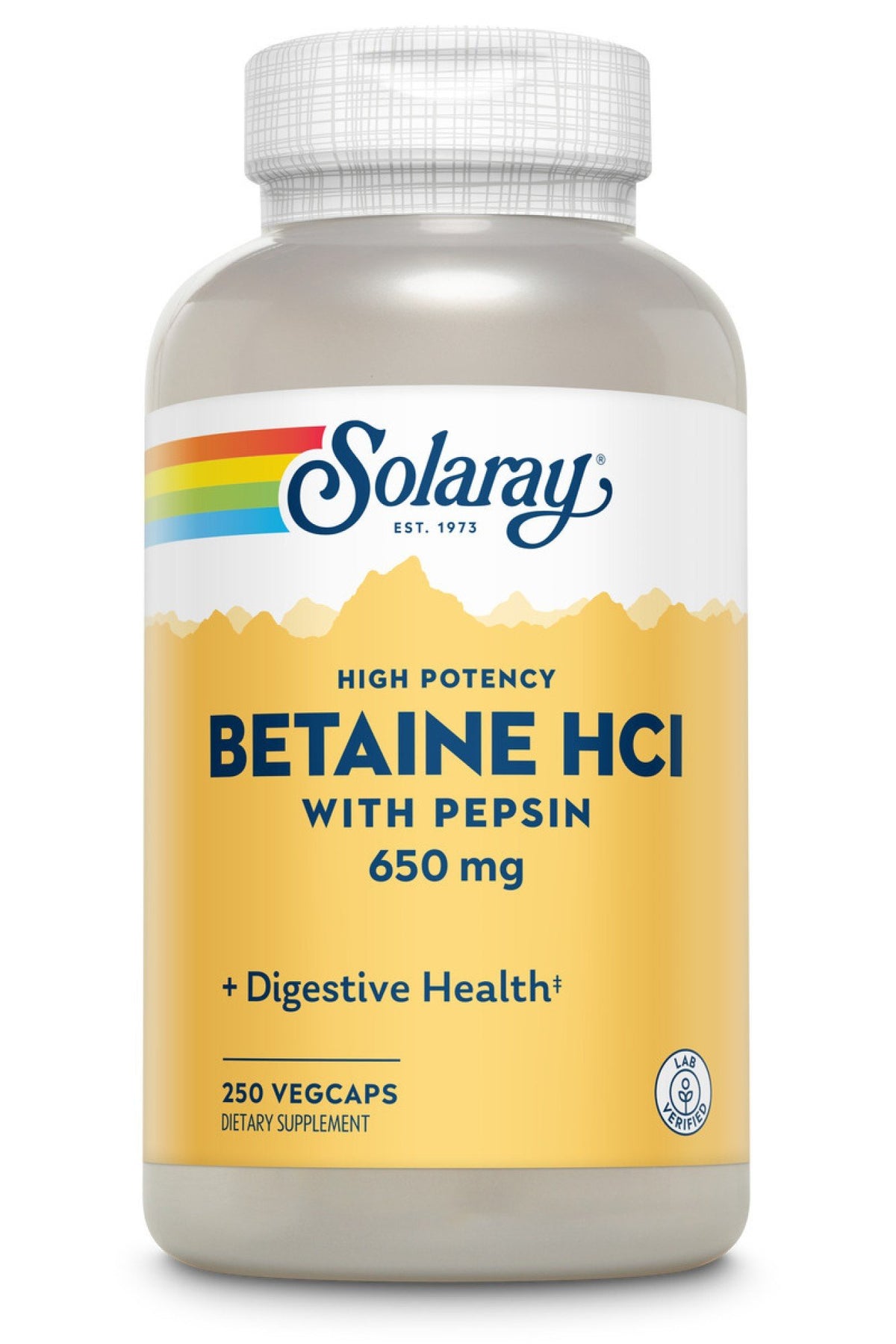 Solaray High Potency Betaine HCI 250 Capsule