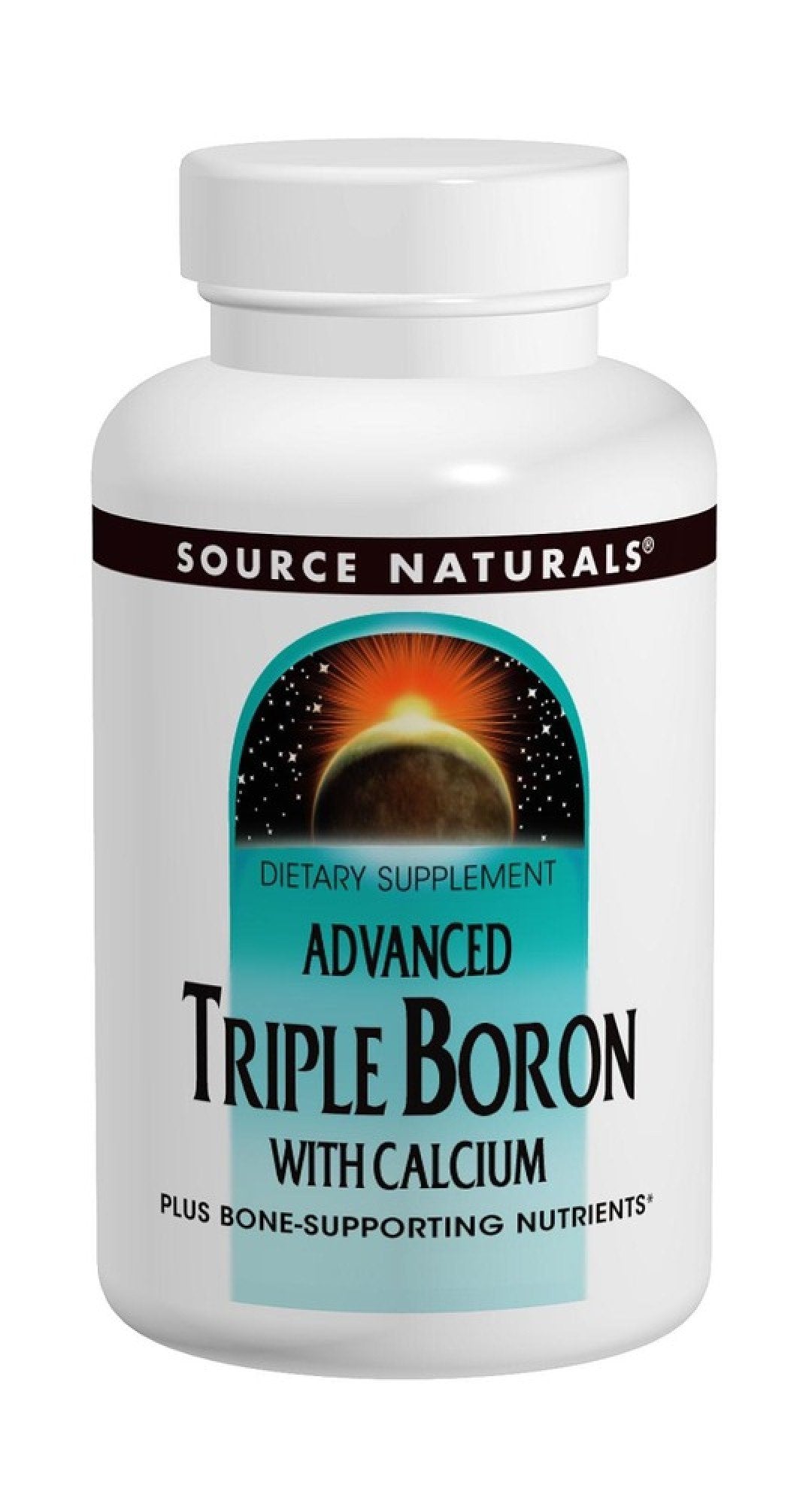 Source Naturals, Inc. Advanced Triple Boron With Calcium 120 Capsule