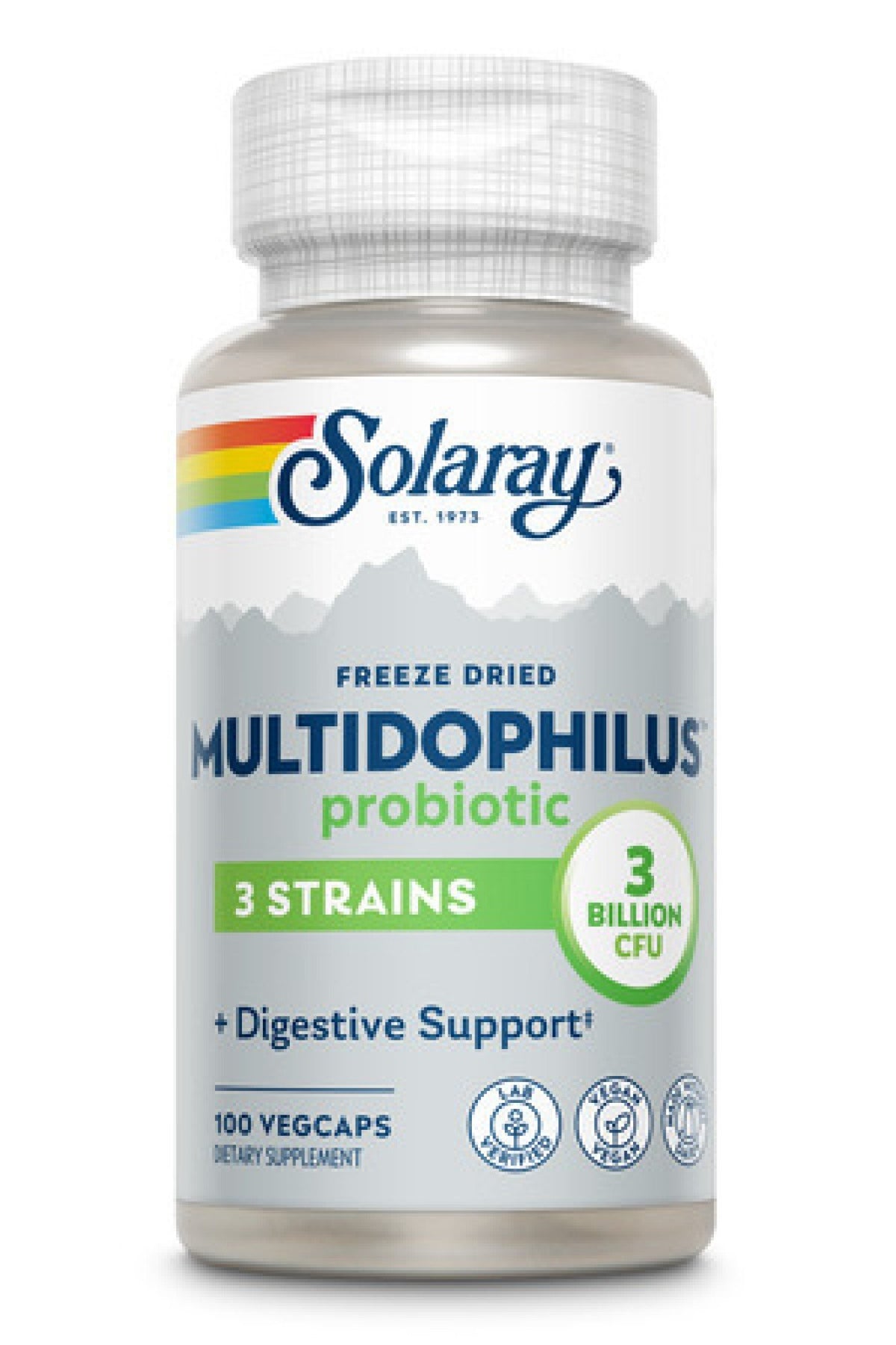 Solaray Multidophilus 3 Billion CFU 100 VegCaps