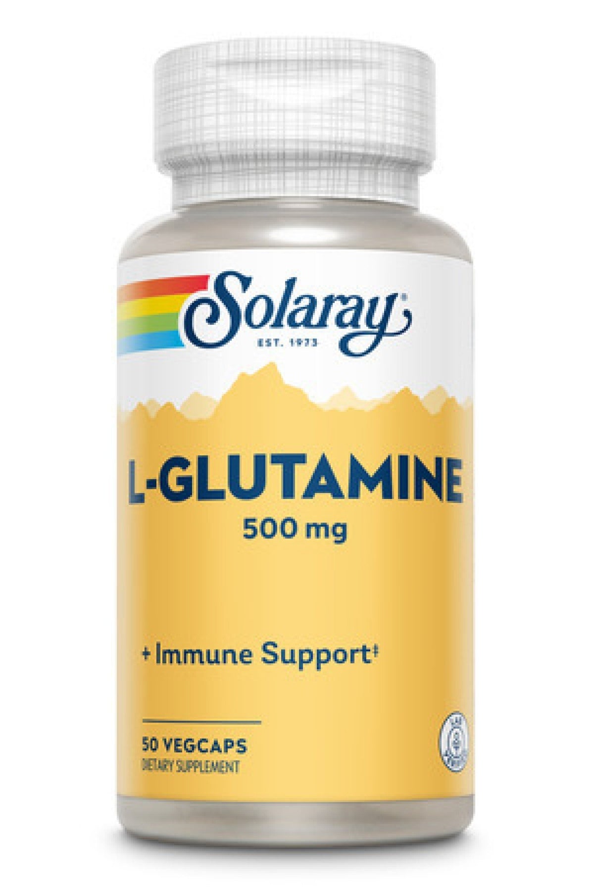 Solaray Free-Form L-Glutamine 500mg 50 Capsule