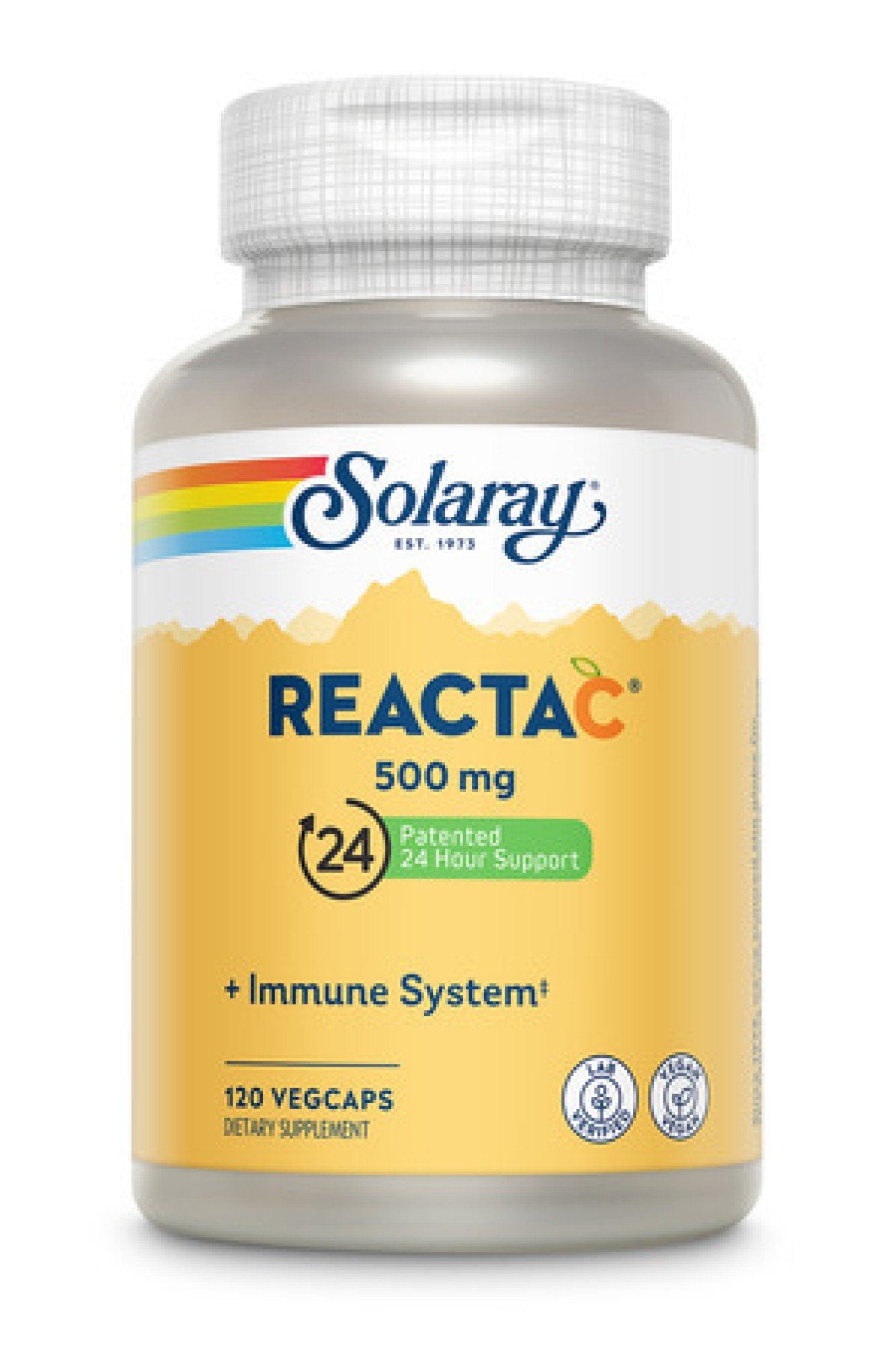 Solaray Reacta-C 120 VegCap