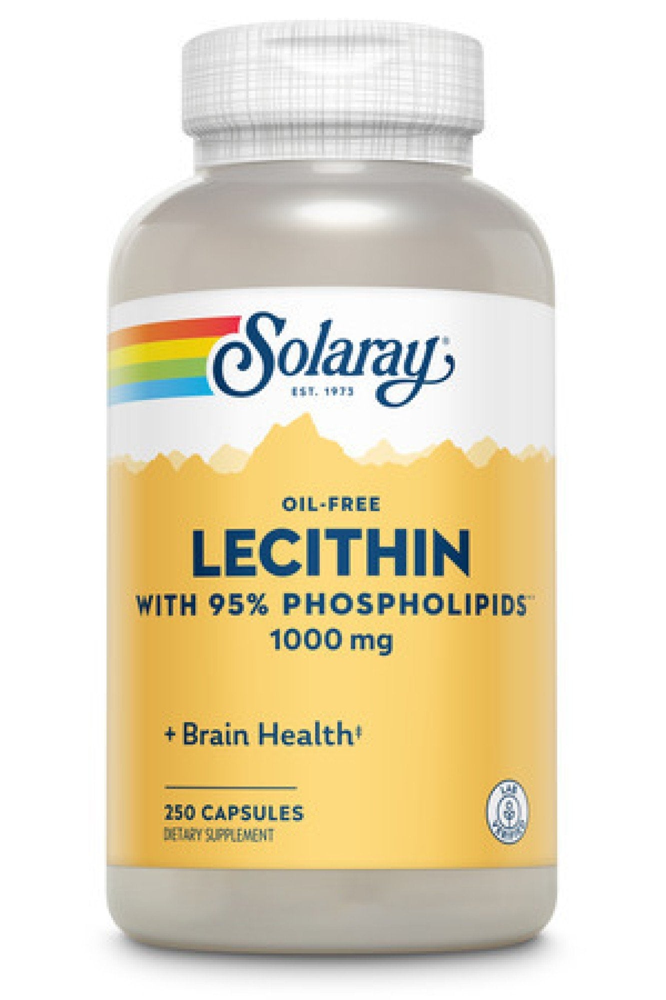 Solaray Lecithin Oil Free 250 Capsule