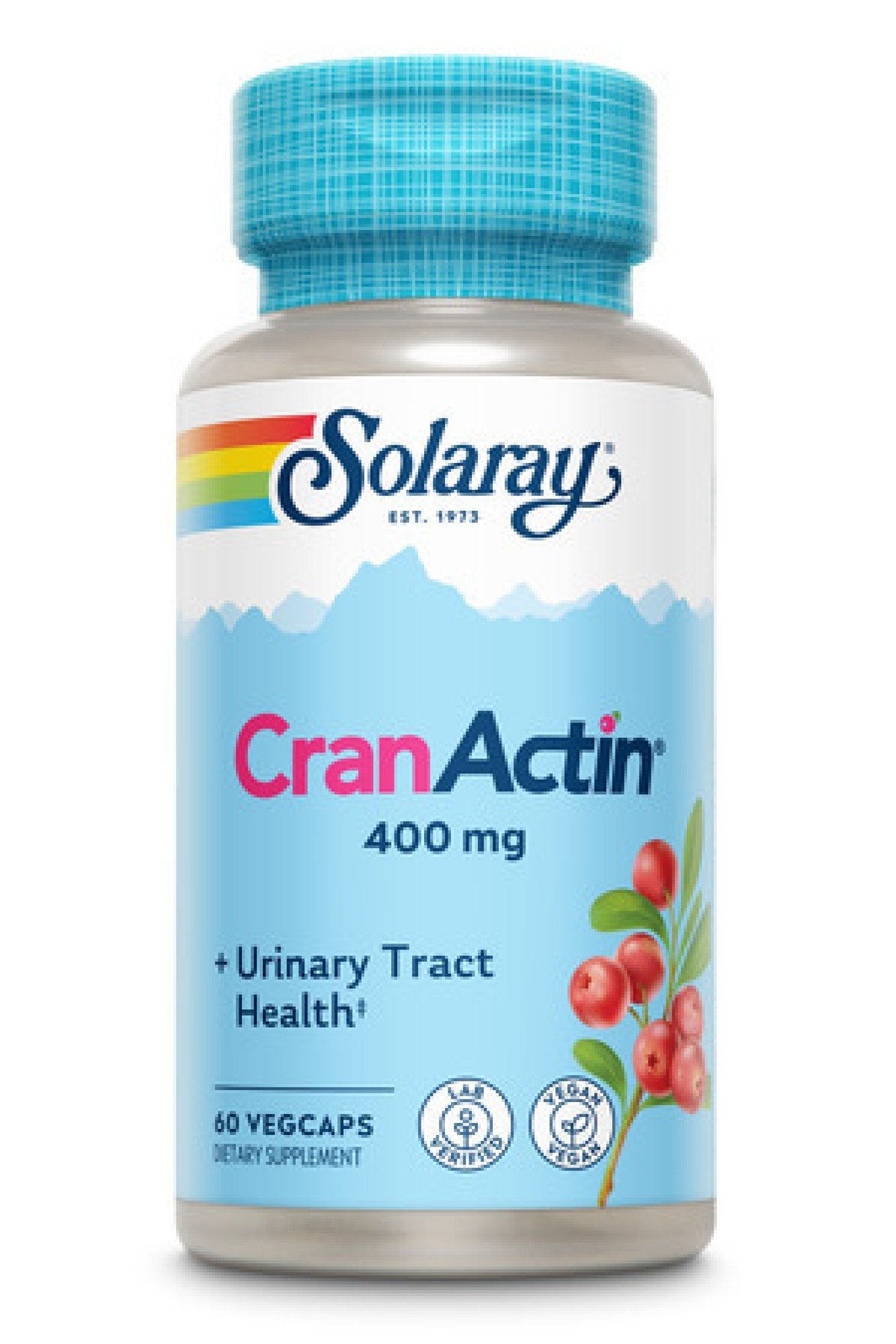 Solaray CranActin 60 VegCap