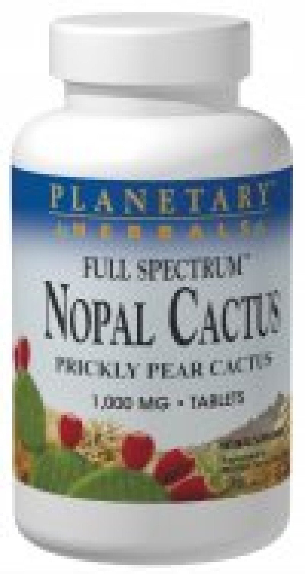 Planetary Herbals FS Nopal Cactus 1000MG 120 Tablet