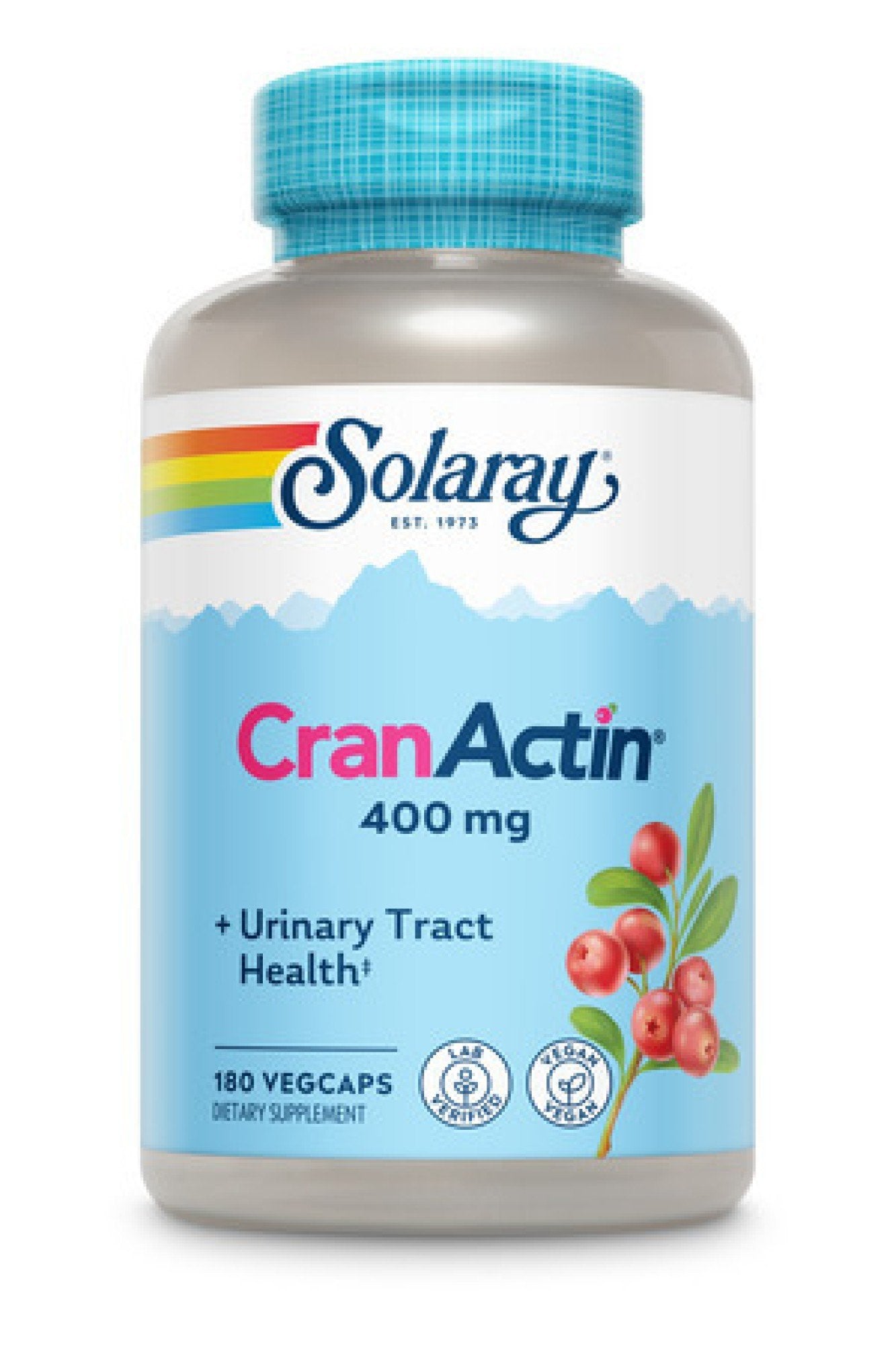 Solaray CranActin Cranberry Extract 180 VegCap