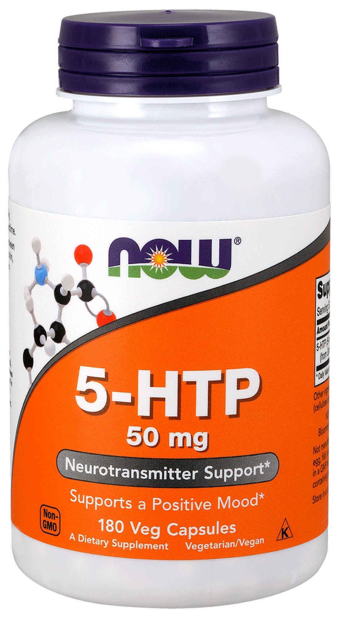 Now Foods 5-HTP 50 mg 180 VegCap