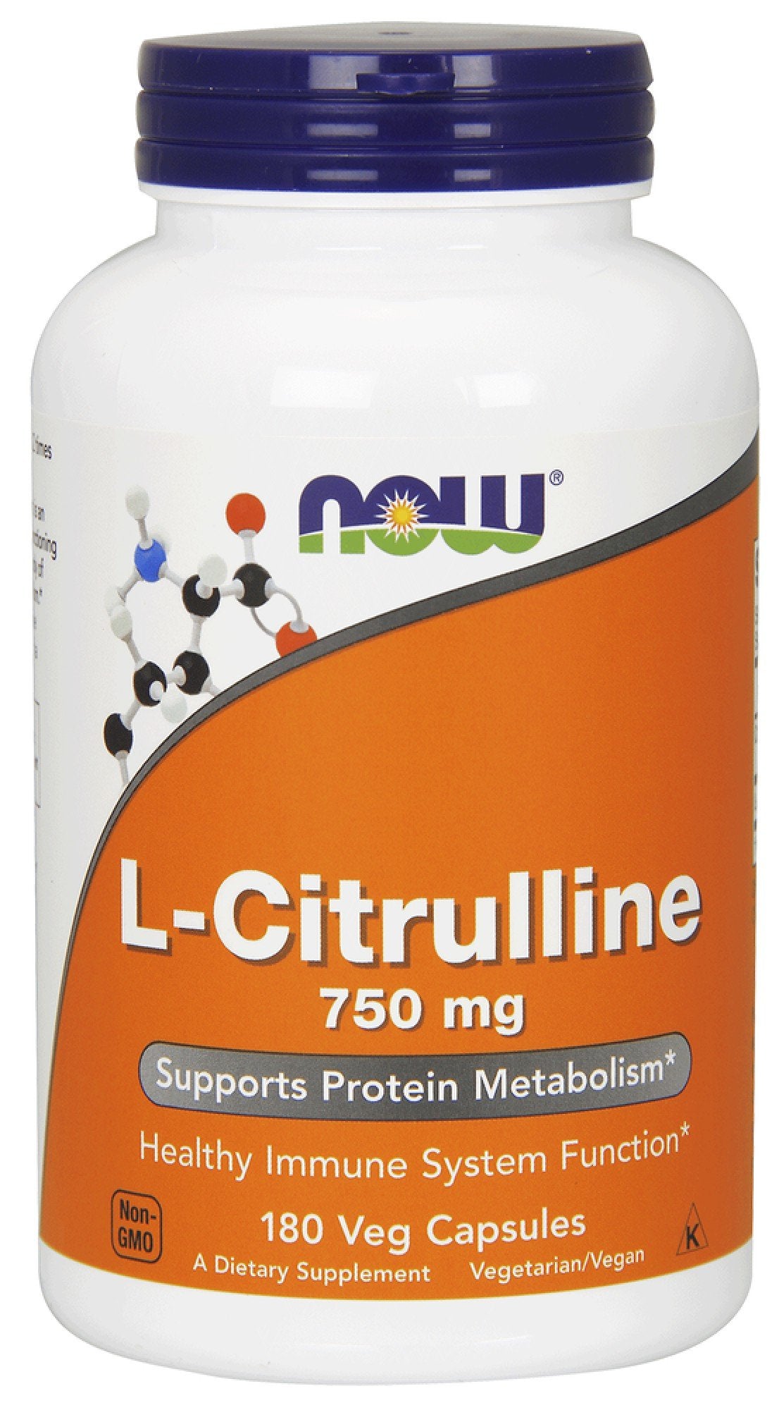 Now Foods L-Citrulline 750 mg 180 Capsule