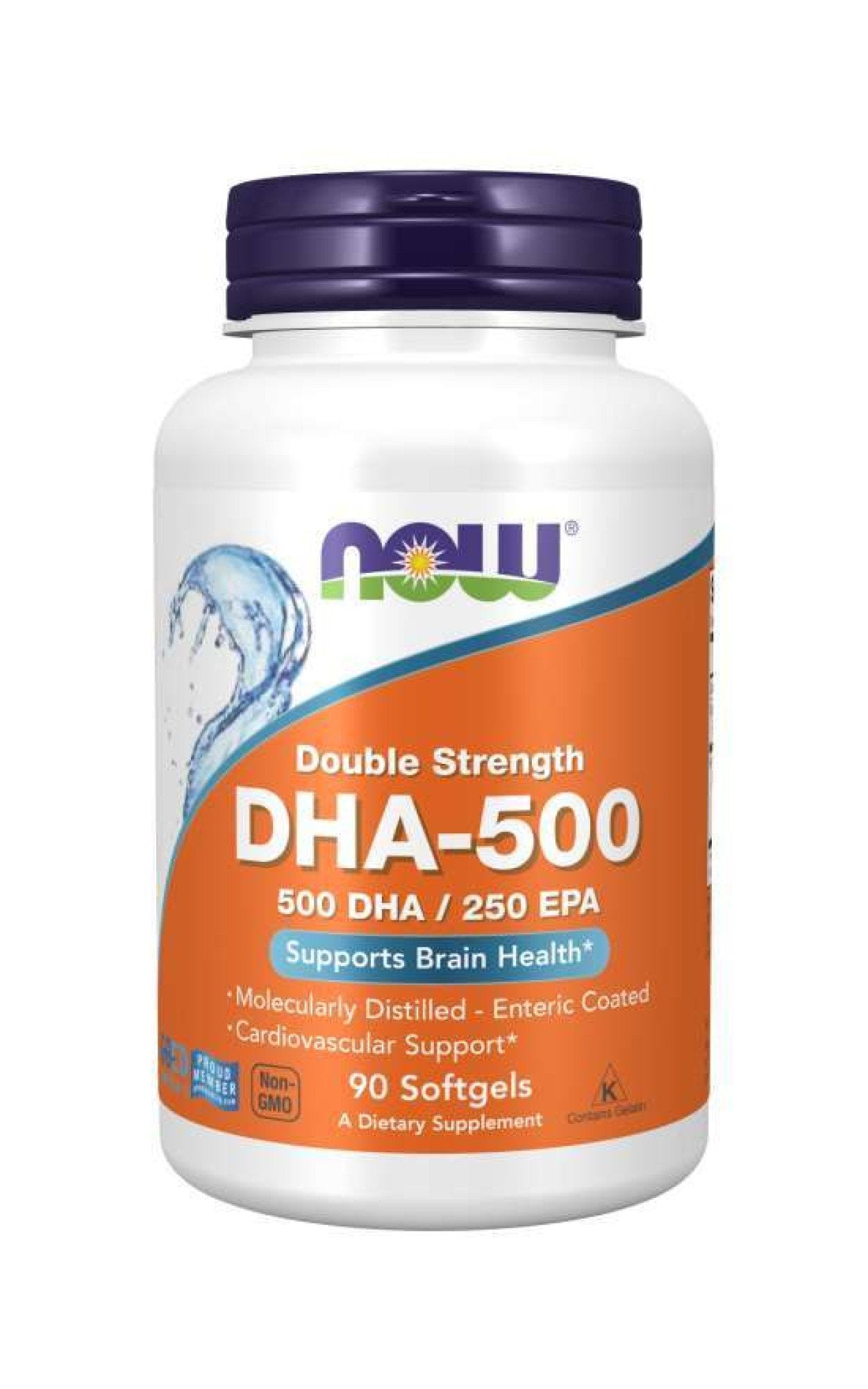 Now Foods DHA 500 mg 90 Softgel