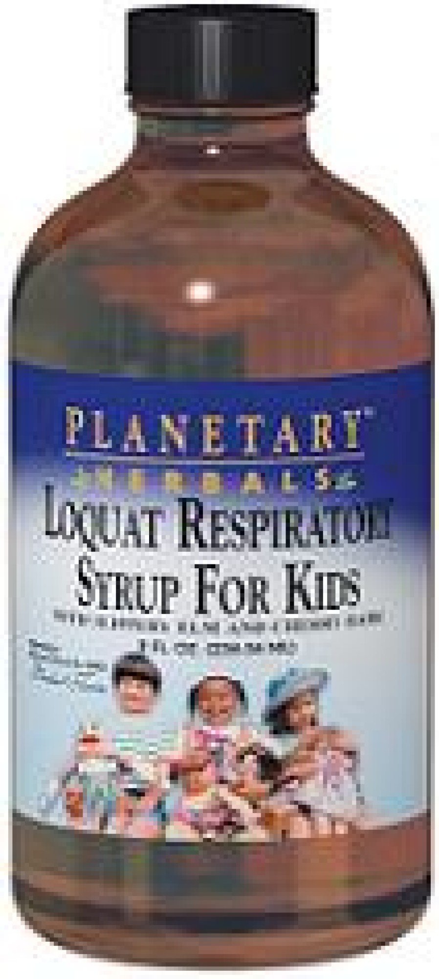 Planetary Herbals Loquat Respiratory Syrup For Kids 8 oz Liquid