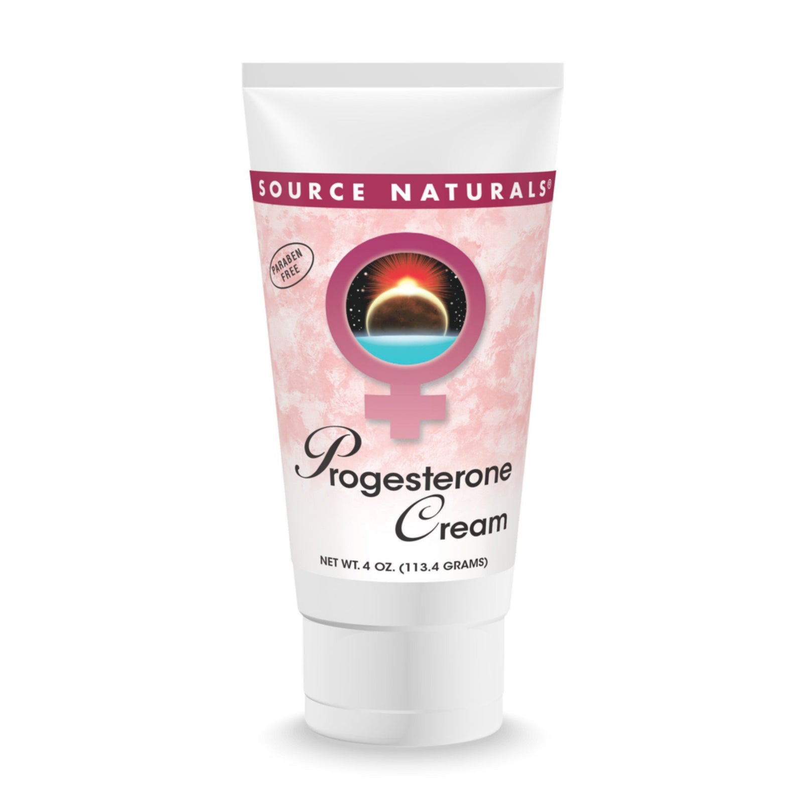 Source Naturals, Inc. Progesterone Cream in Tube Liposomal Delivery 4 oz Cream