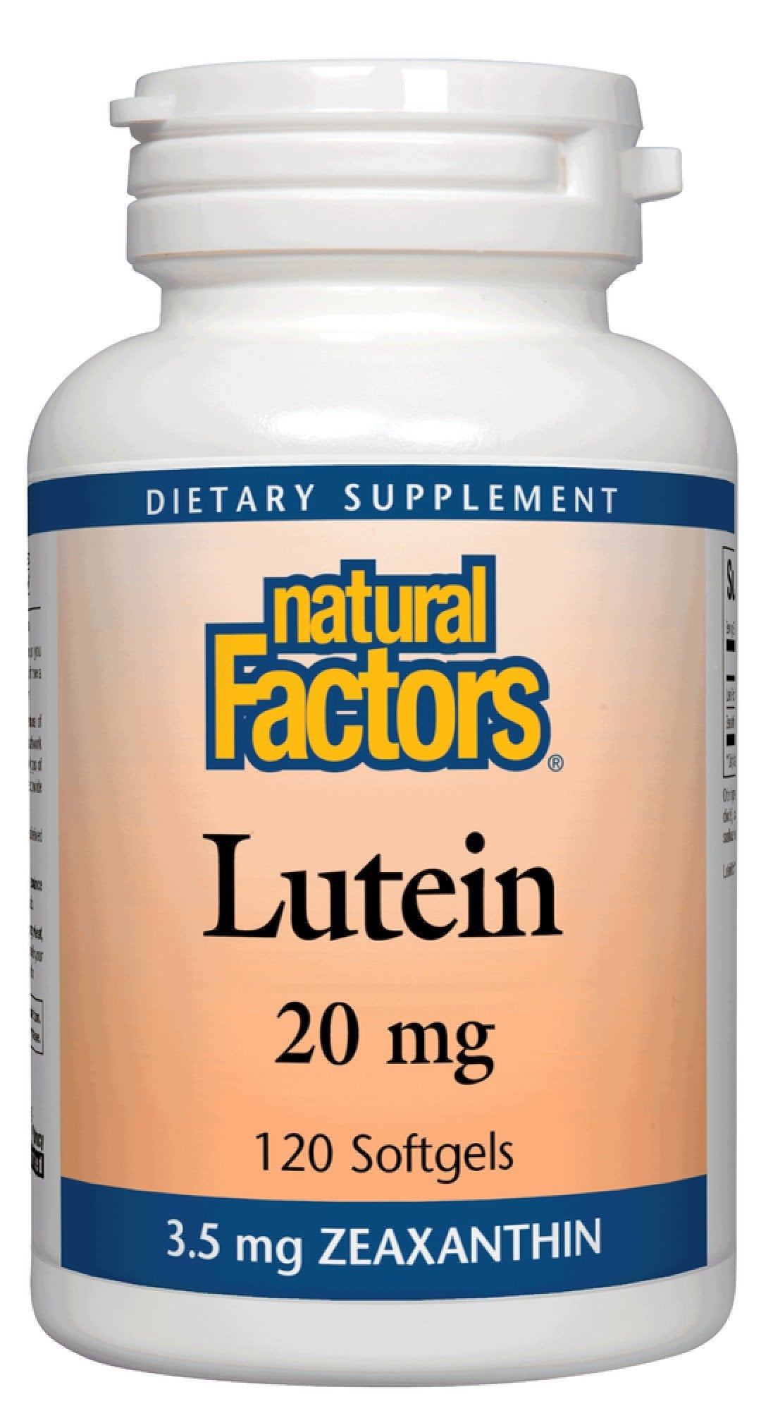 Natural Factors Lutein 20 mg 120 Softgel