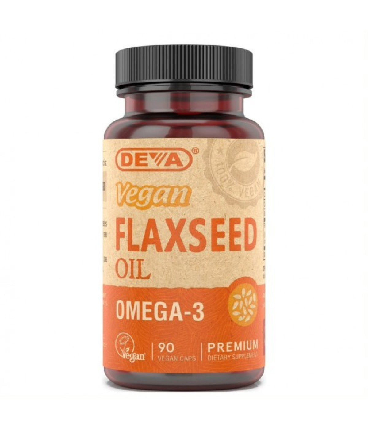 Deva Vegan Vegan Flaxseed Oil 90 VegCap