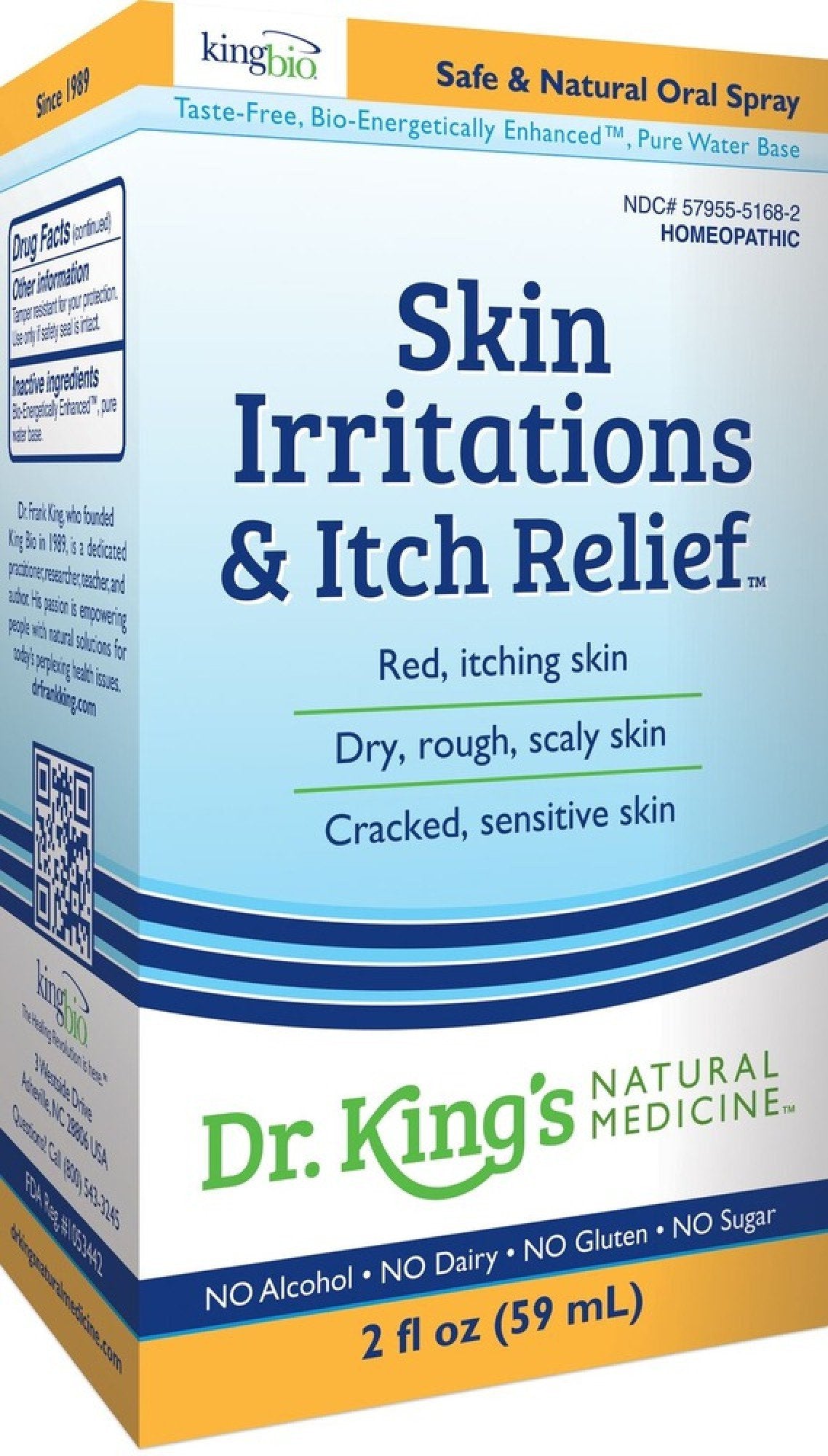 Dr King Natural Medicine Skin Irritations &amp; Itch Relief 2 oz Liquid