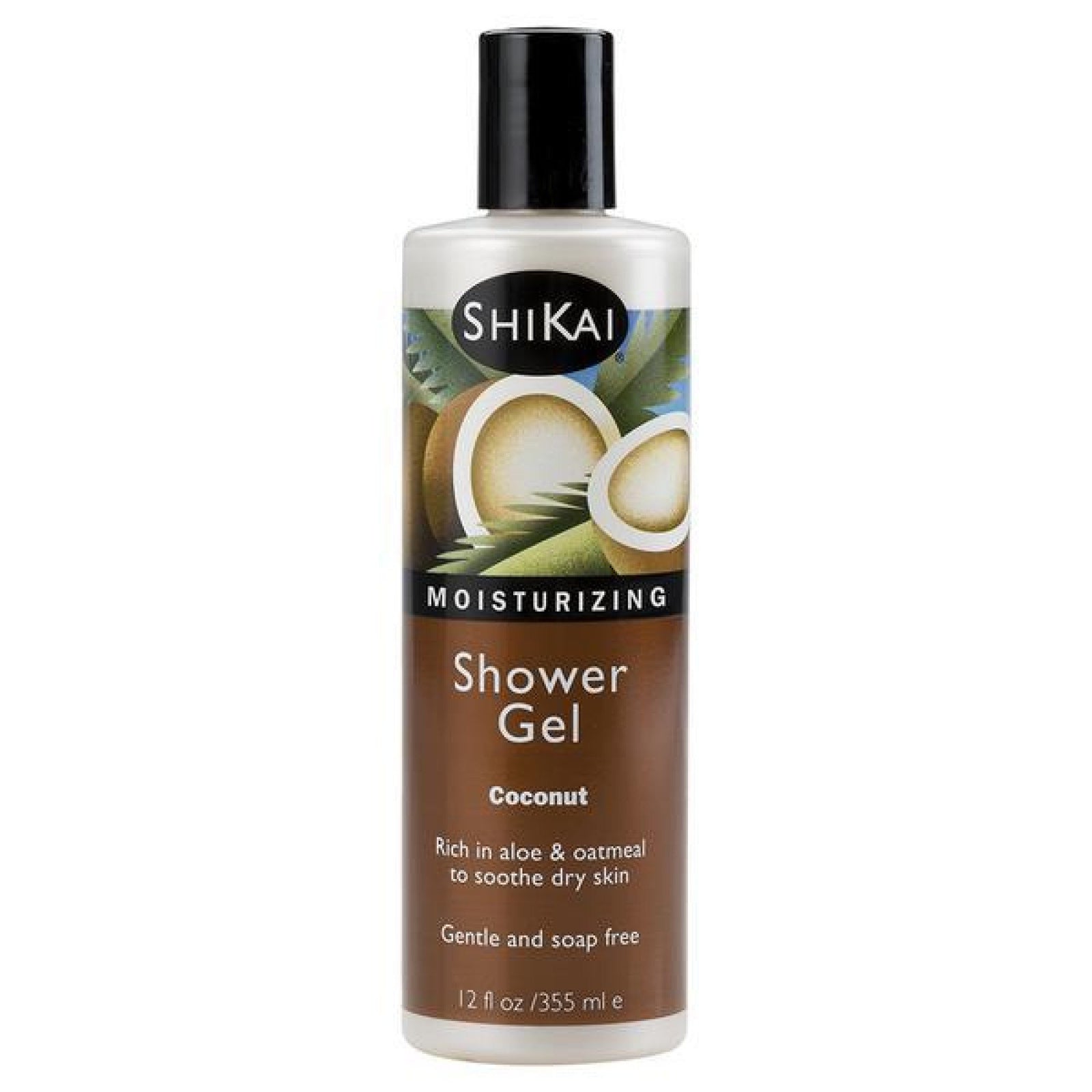 Shikai Moisturizing Shower Gel-Coconut 12 oz Gel