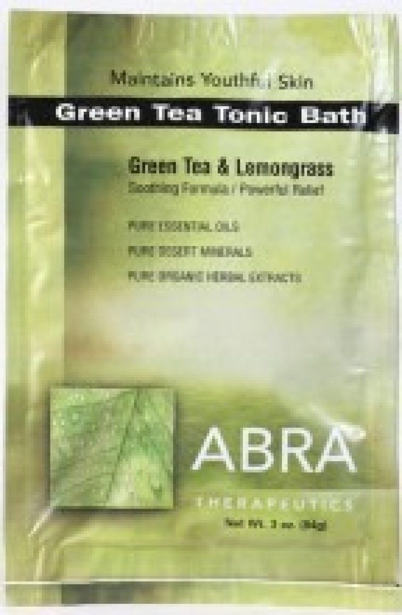 Abra Therapeutics Green Tea Tonic Bath 3 oz Packet