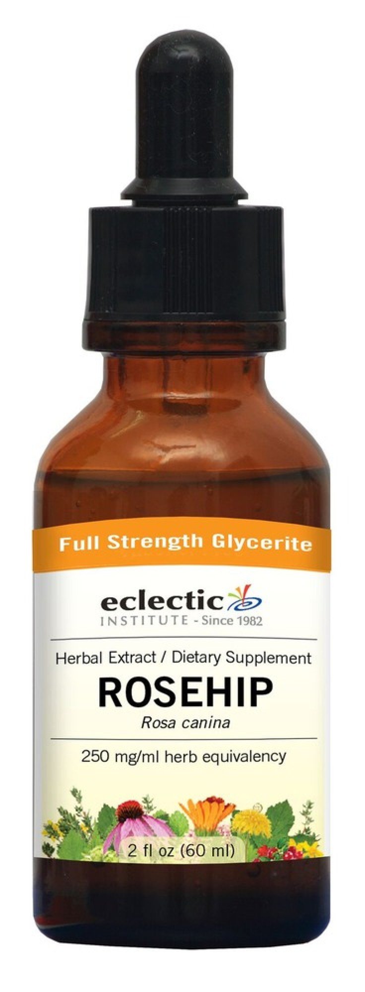 Eclectic Herb Rosehip No Alcohol Glycerite 2 oz Liquid
