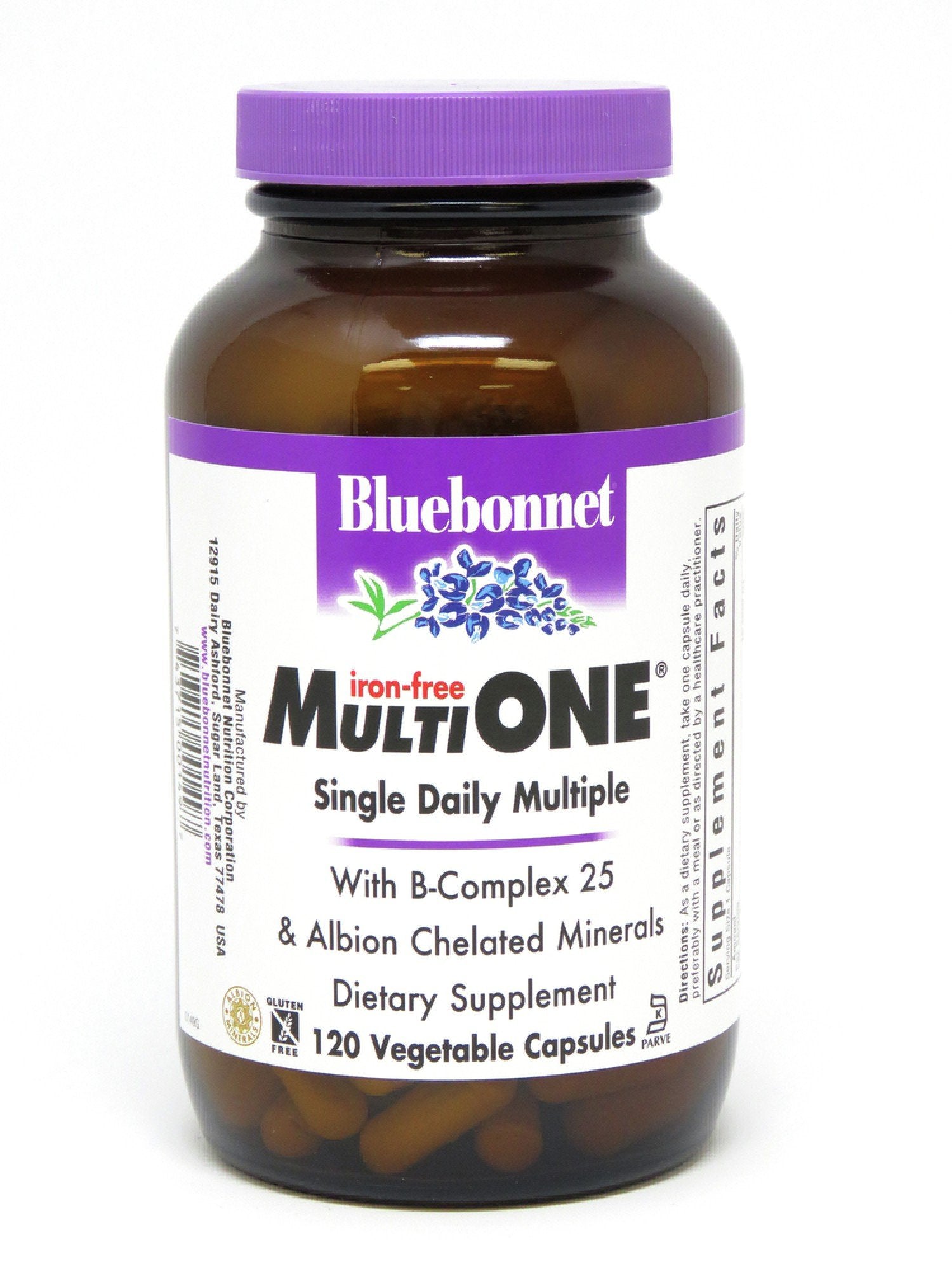 Bluebonnet Multi One Iron Free 120 VegCap