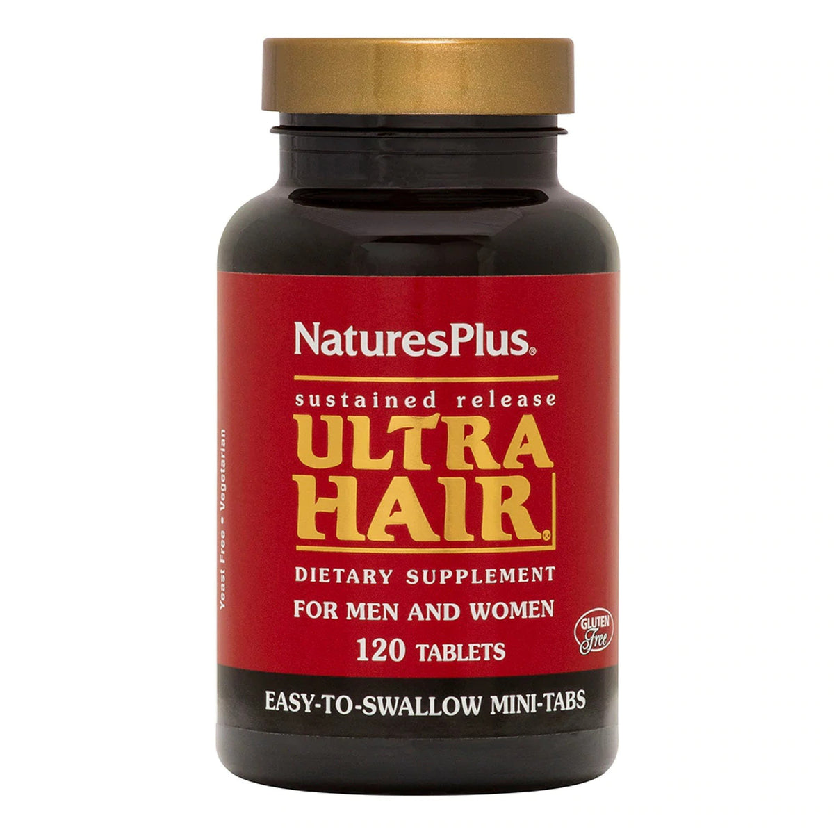 Nature's Plus Ultra Hair Time Release Mini Tabs 120 Tablet