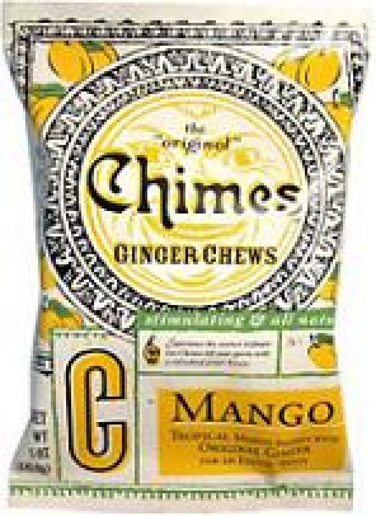 Chimes Ginger Chews Mango 5 oz Bag