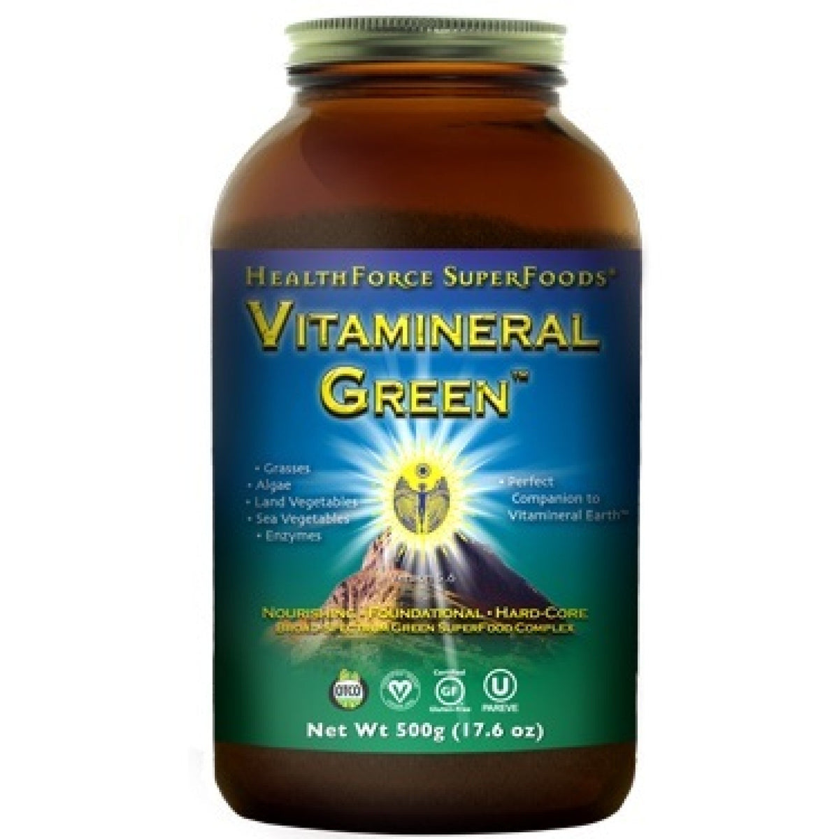 HealthForce Superfoods Vitamineral Green 500 g Powder