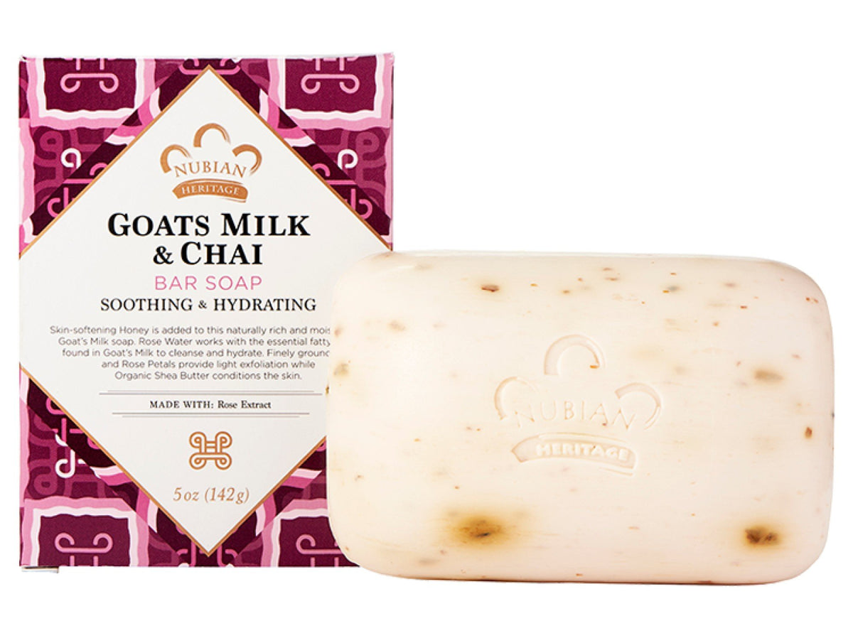 Nubian Heritage Goats Milk &amp; Chai Soap 5 oz Bar