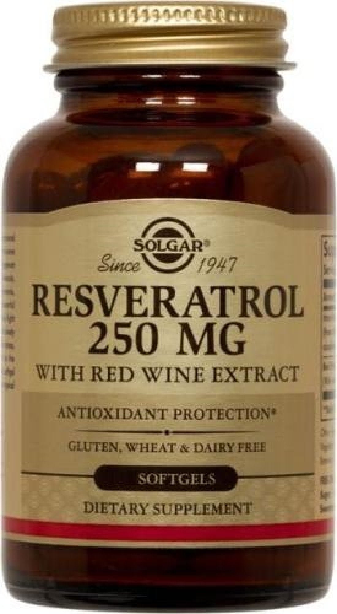 Solgar Resveratrol 250mg 60 Softgel